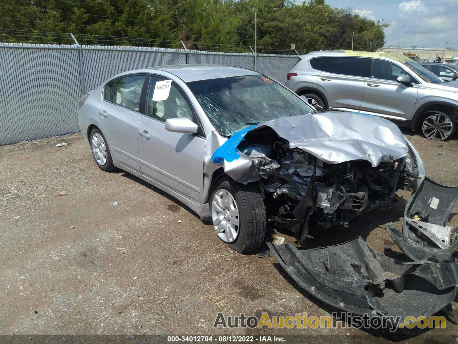 NISSAN ALTIMA 2.5 S, 1N4AL2AP4CC213660