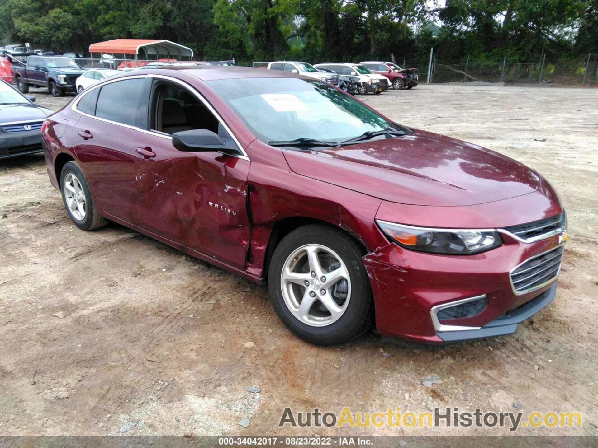 CHEVROLET MALIBU LS, 1G1ZB5ST3GF173081