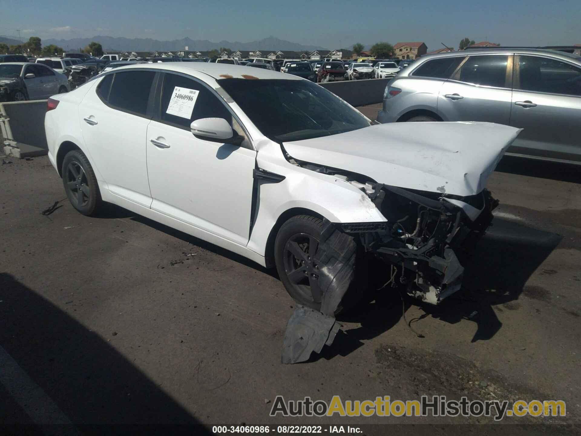 KIA OPTIMA LX, 5XXGM4A79DG099167