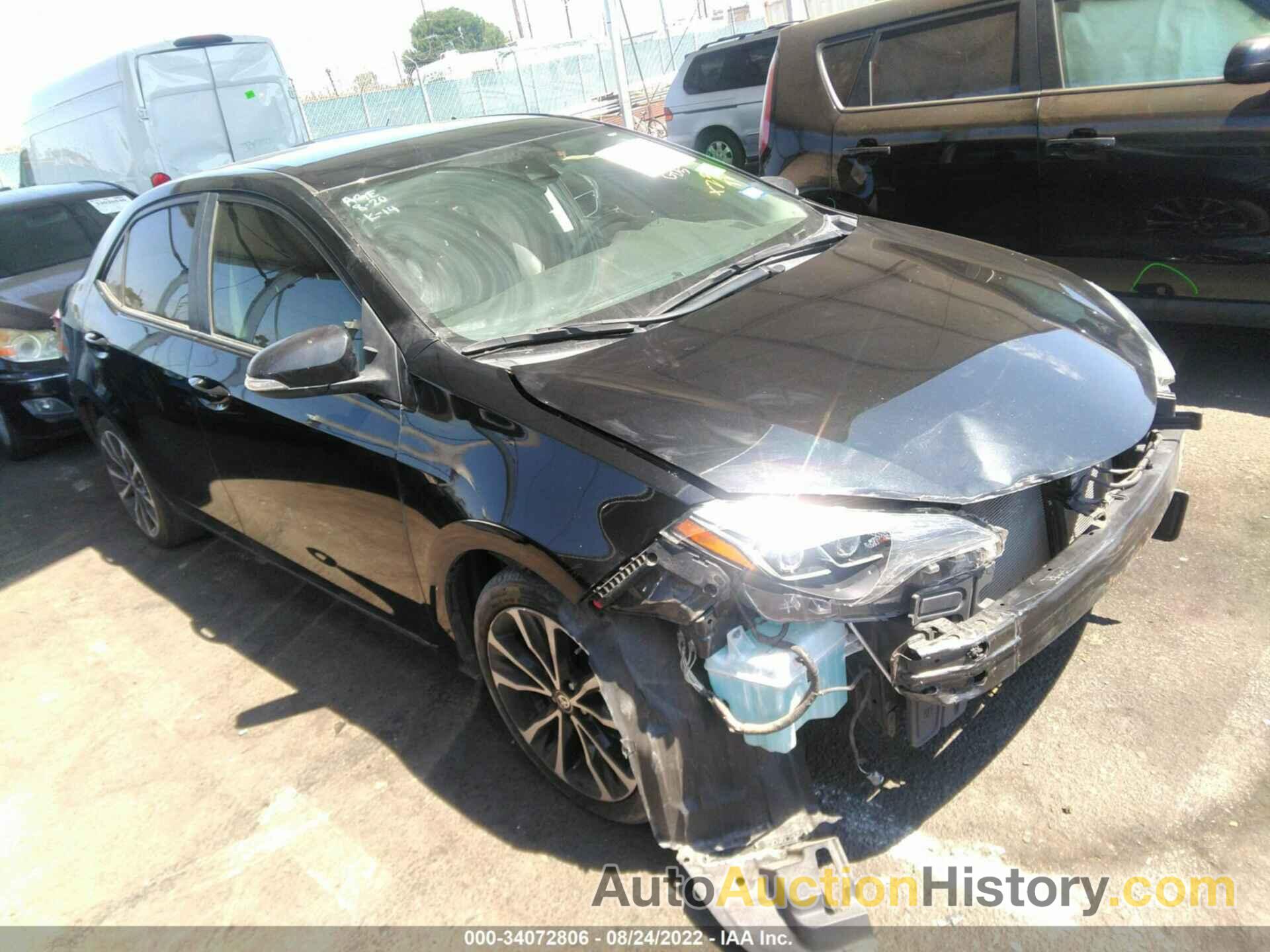 TOYOTA COROLLA L/LE/SE/XLE/XSE, 2T1BURHE7KC177347