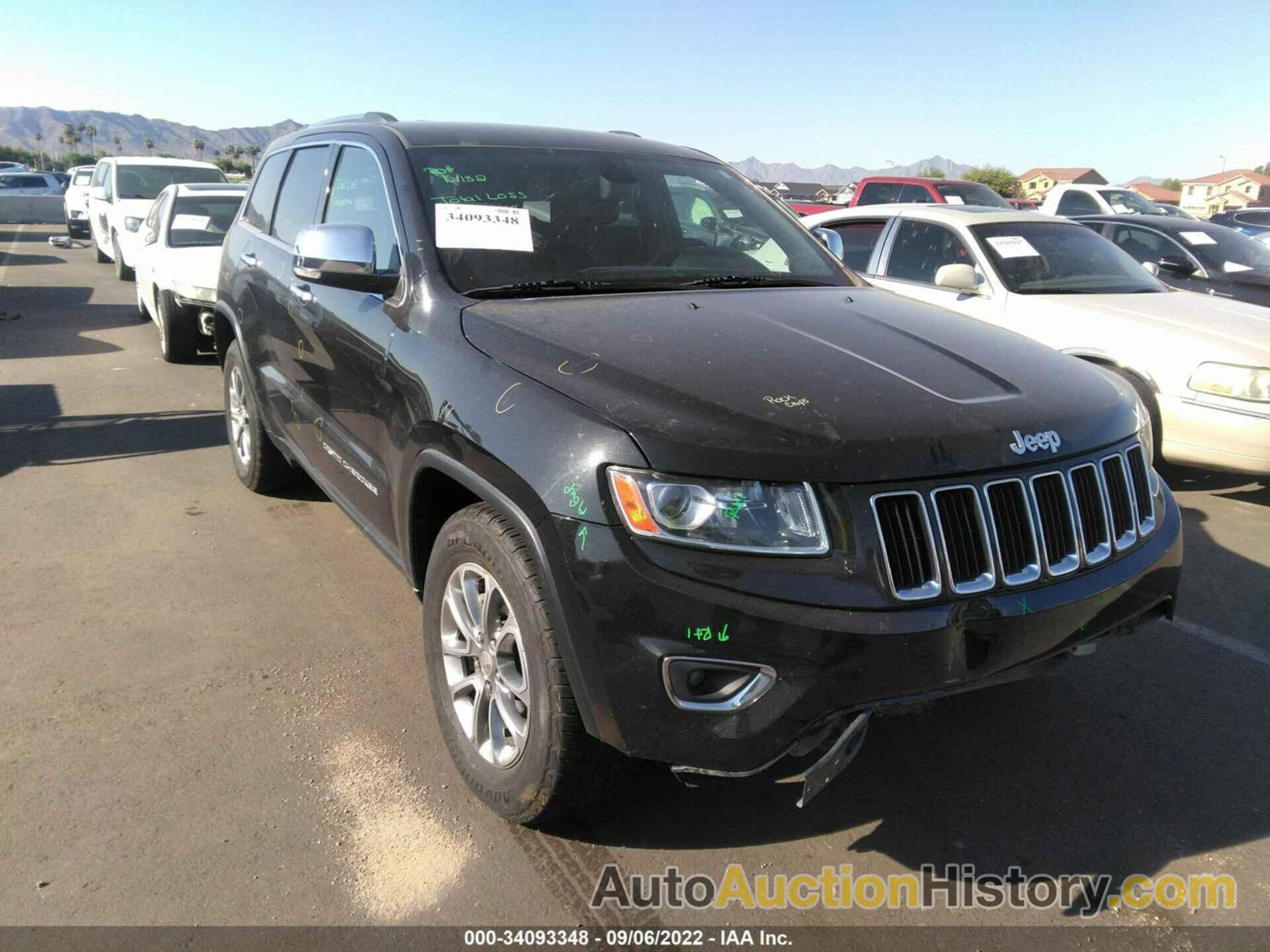 JEEP GRAND CHEROKEE LIMITED, 1C4RJFBG4EC525537