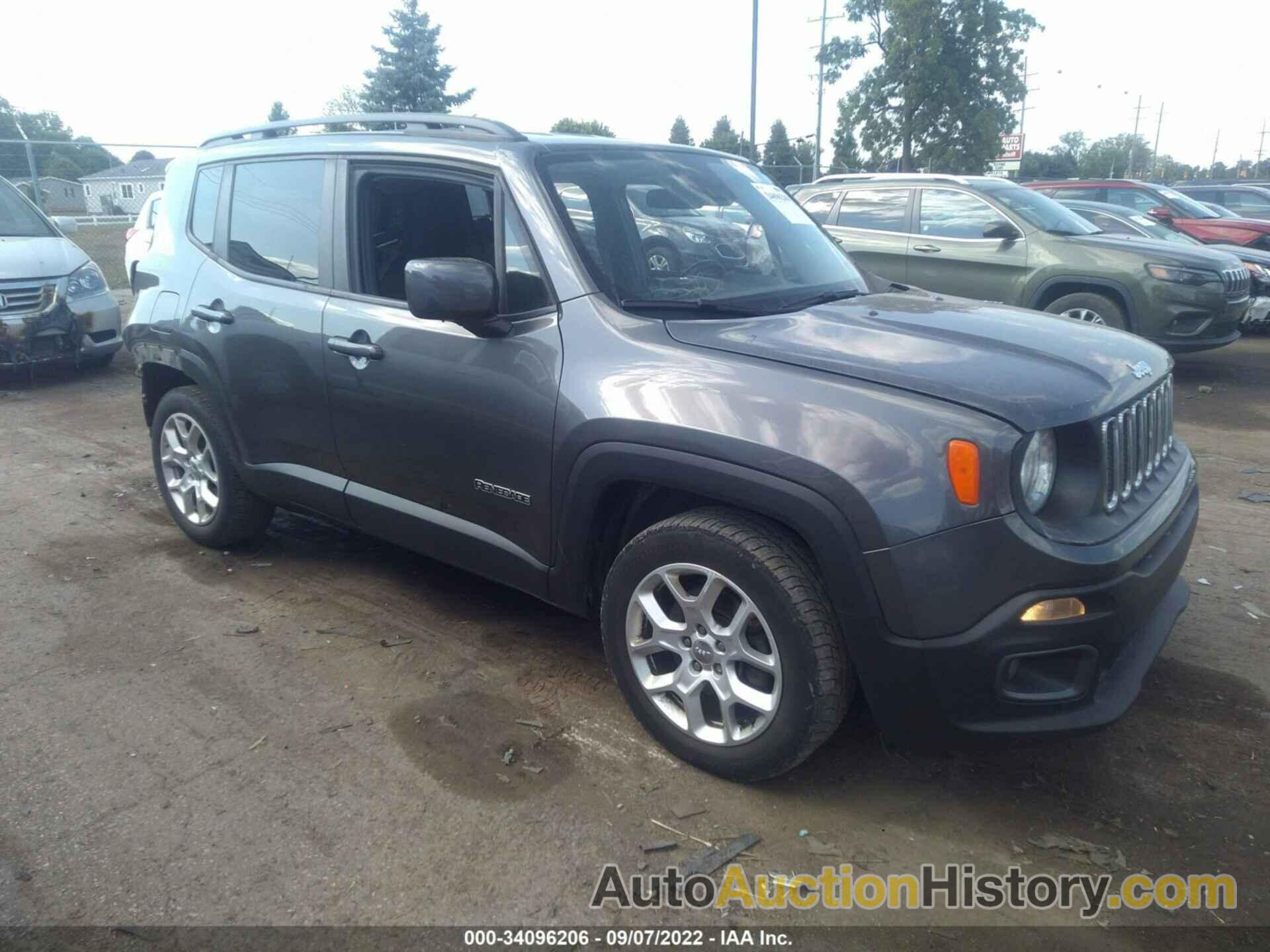 JEEP RENEGADE LATITUDE, ZACCJABB6HPF16321