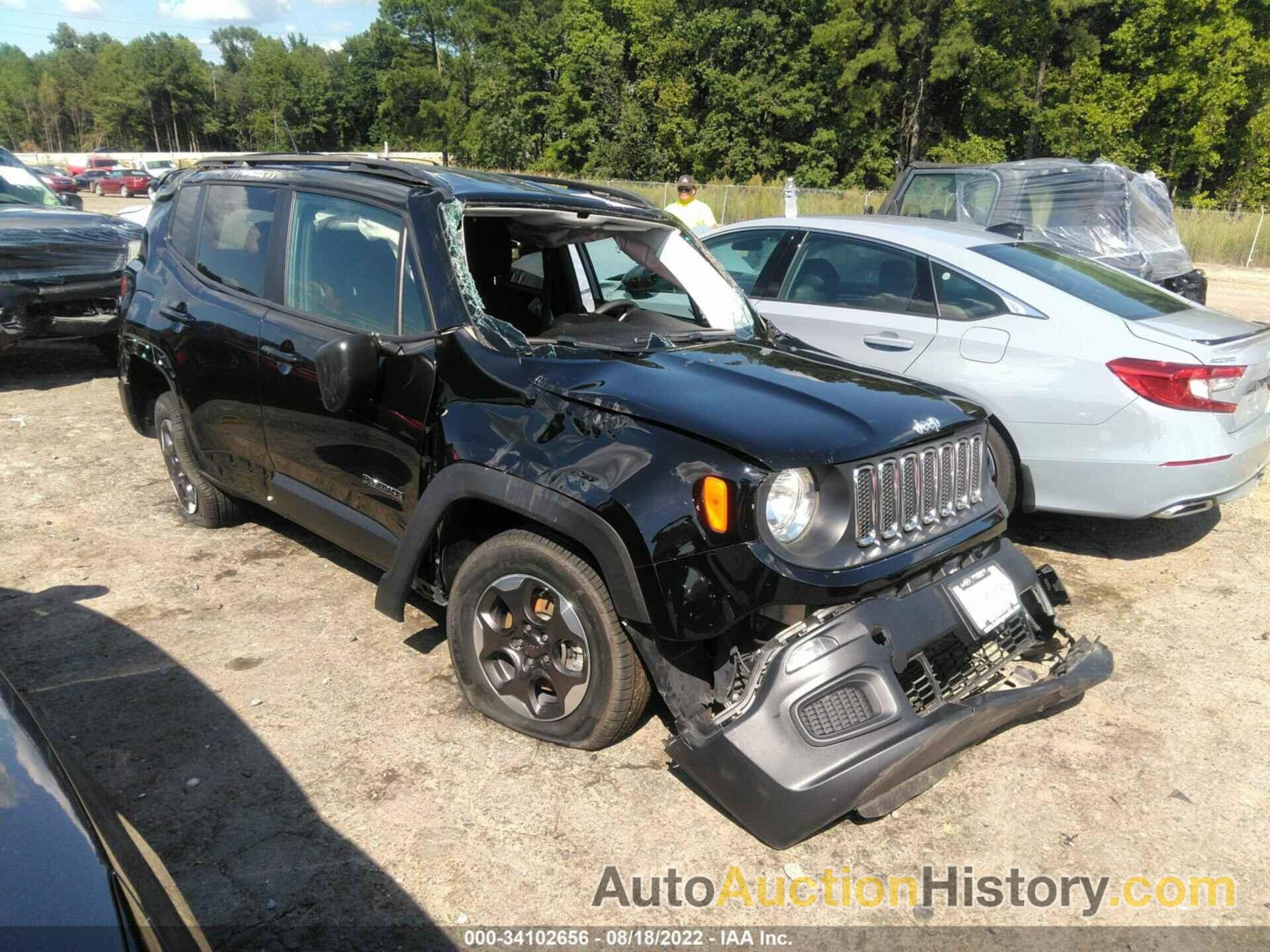 JEEP RENEGADE SPORT, ZACCJAAB9HPG02983