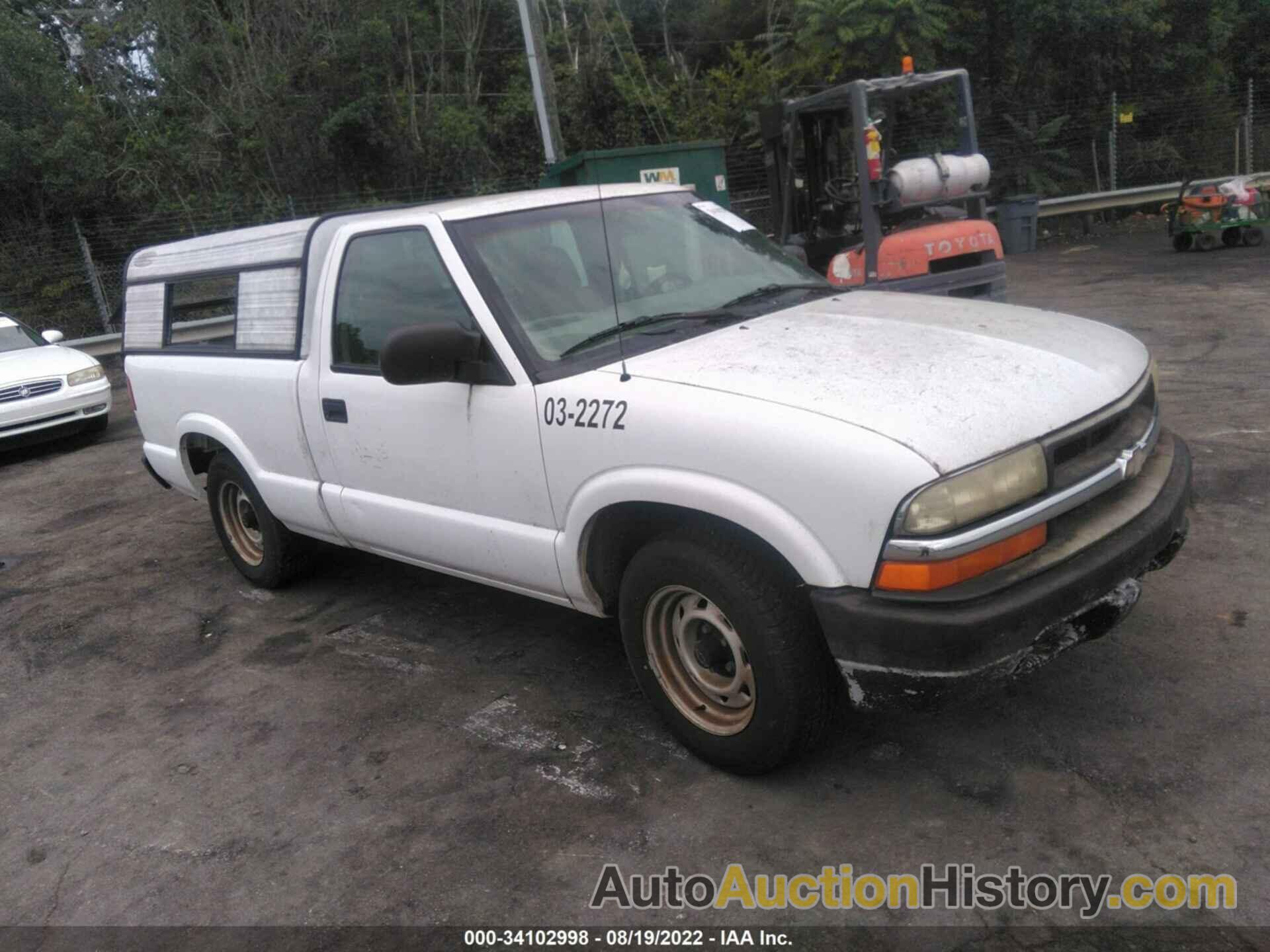 CHEVROLET S-10, 1GCCS14H038237705