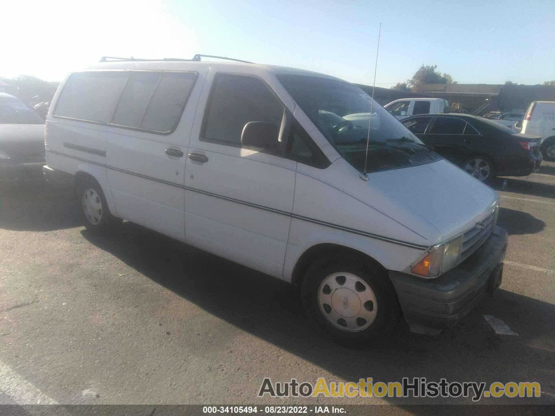 FORD AEROSTAR WAGON XLT, 1FMDA31X7VZB43523