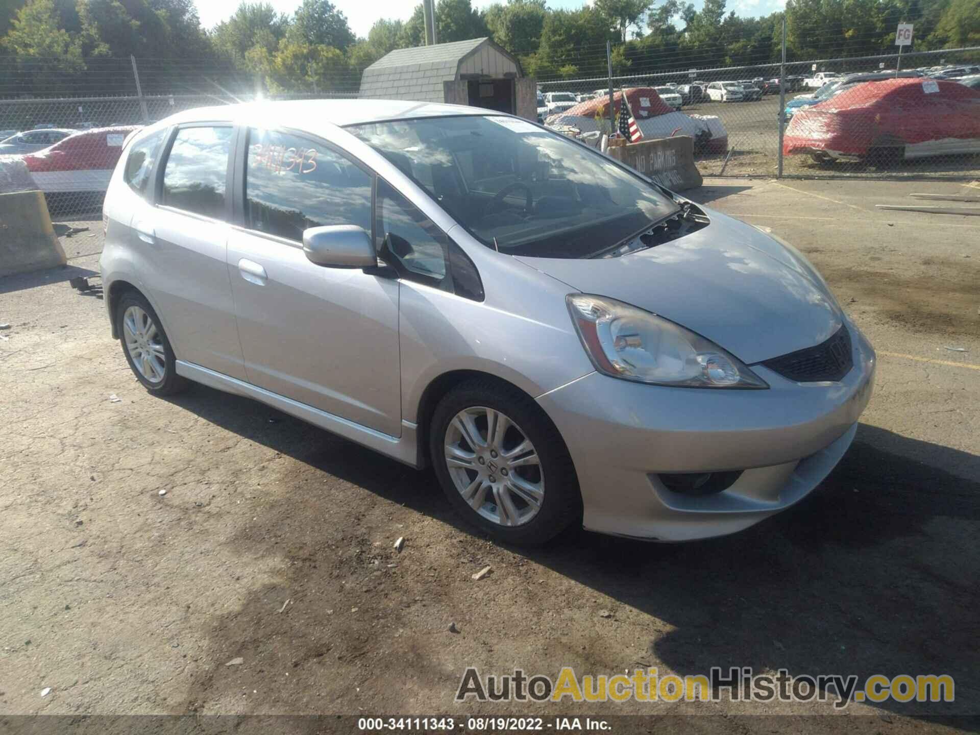 HONDA FIT SPORT, JHMGE8H53BS006847