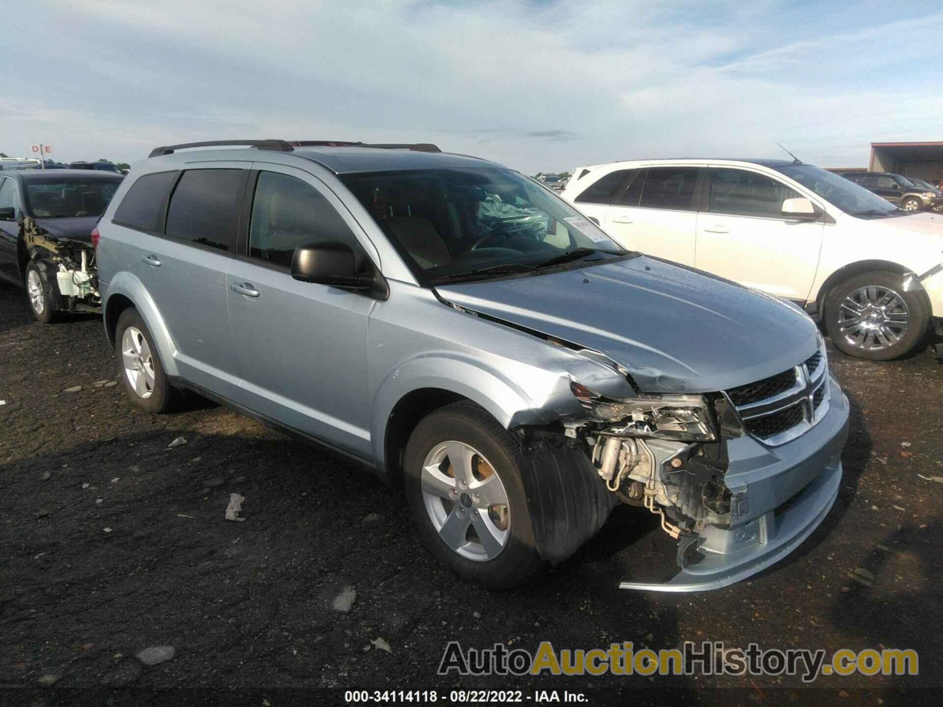 DODGE JOURNEY SE, 3C4PDCAB2DT509388