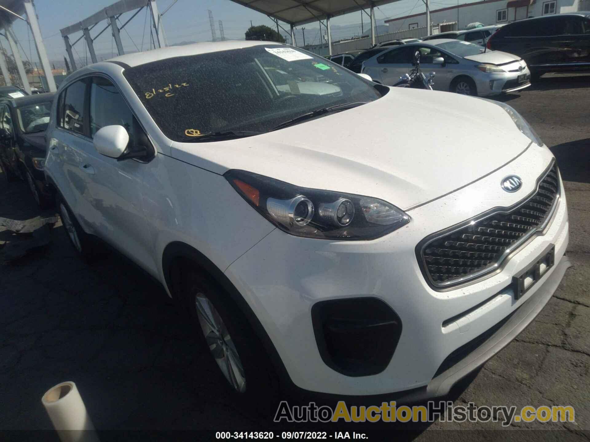 KIA SPORTAGE LX, KNDPM3ACXK7505986