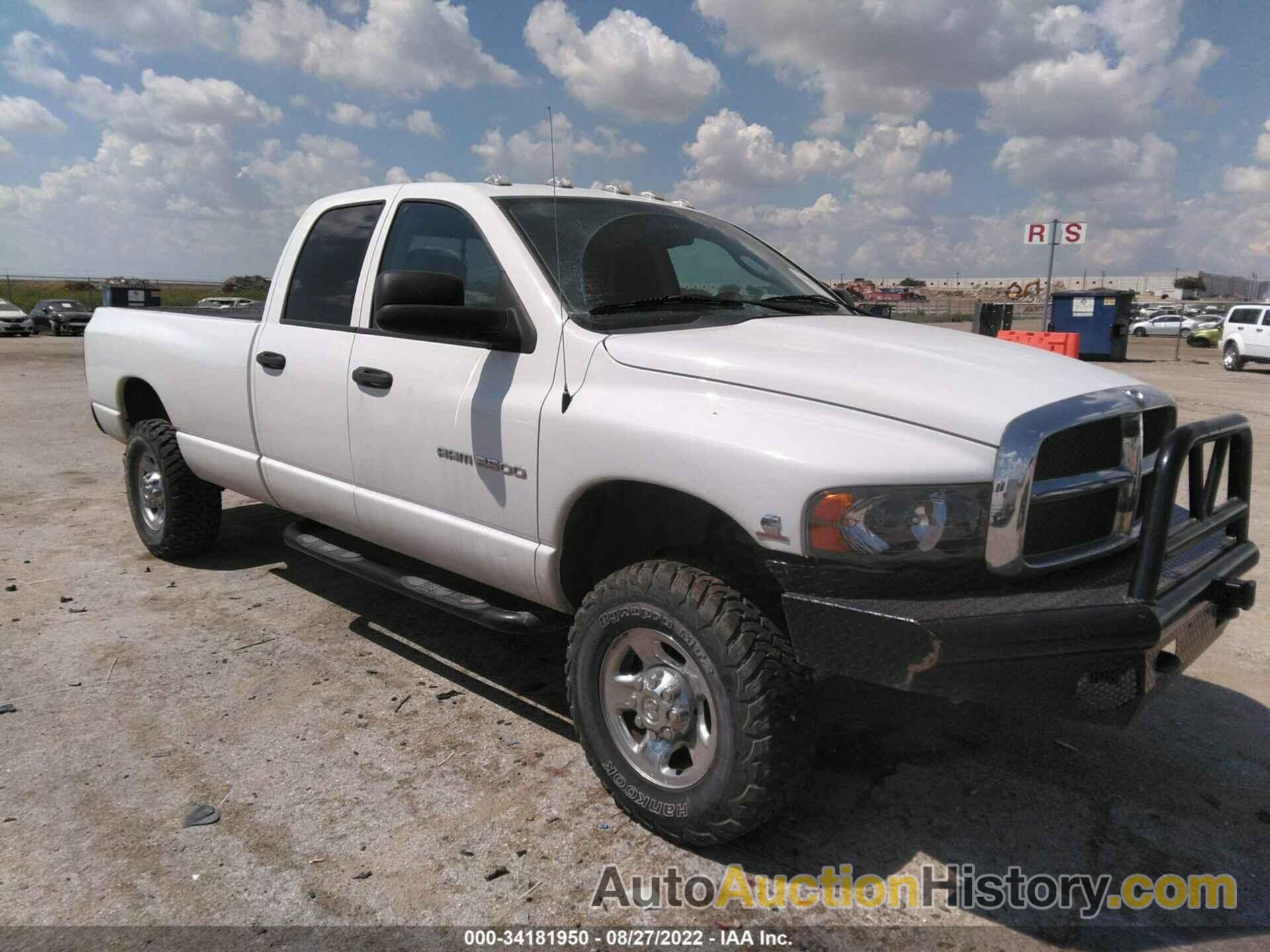 DODGE RAM 2500 ST/SLT, 3D7KU28623G785600