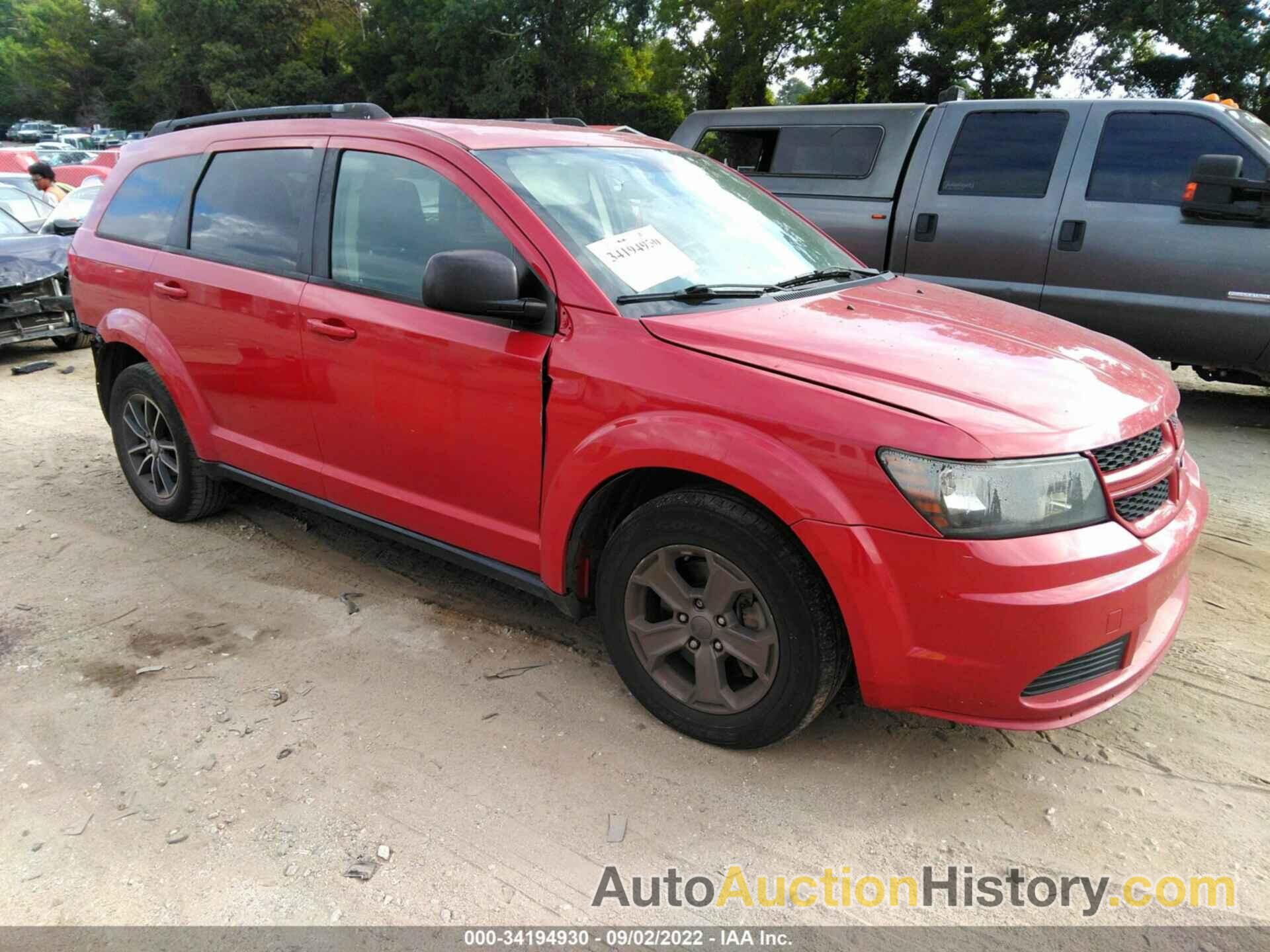 DODGE JOURNEY SE, 3C4PDCAB3HT573414