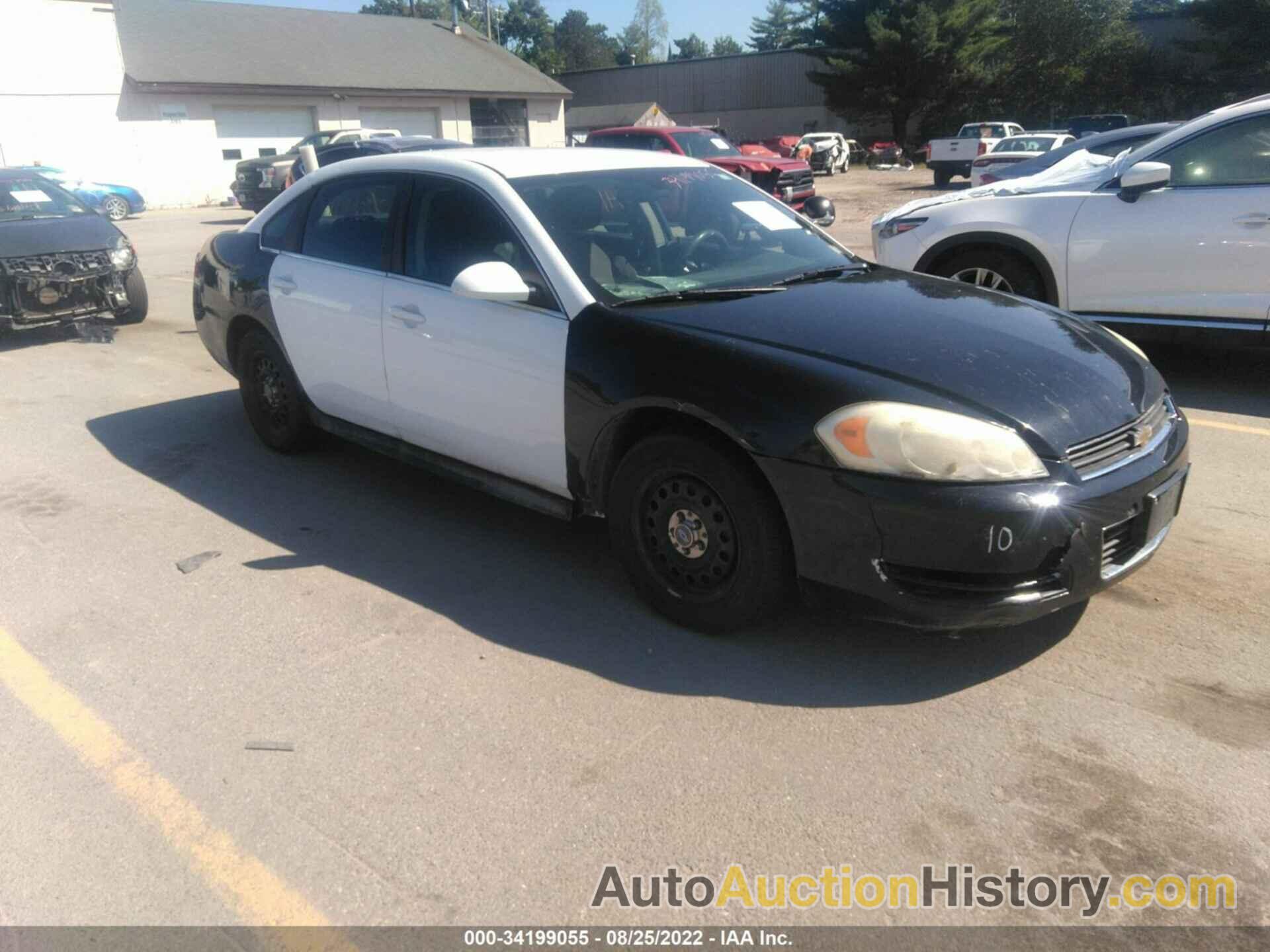 CHEVROLET IMPALA POLICE POLICE, 2G1WD5EM9A1222171