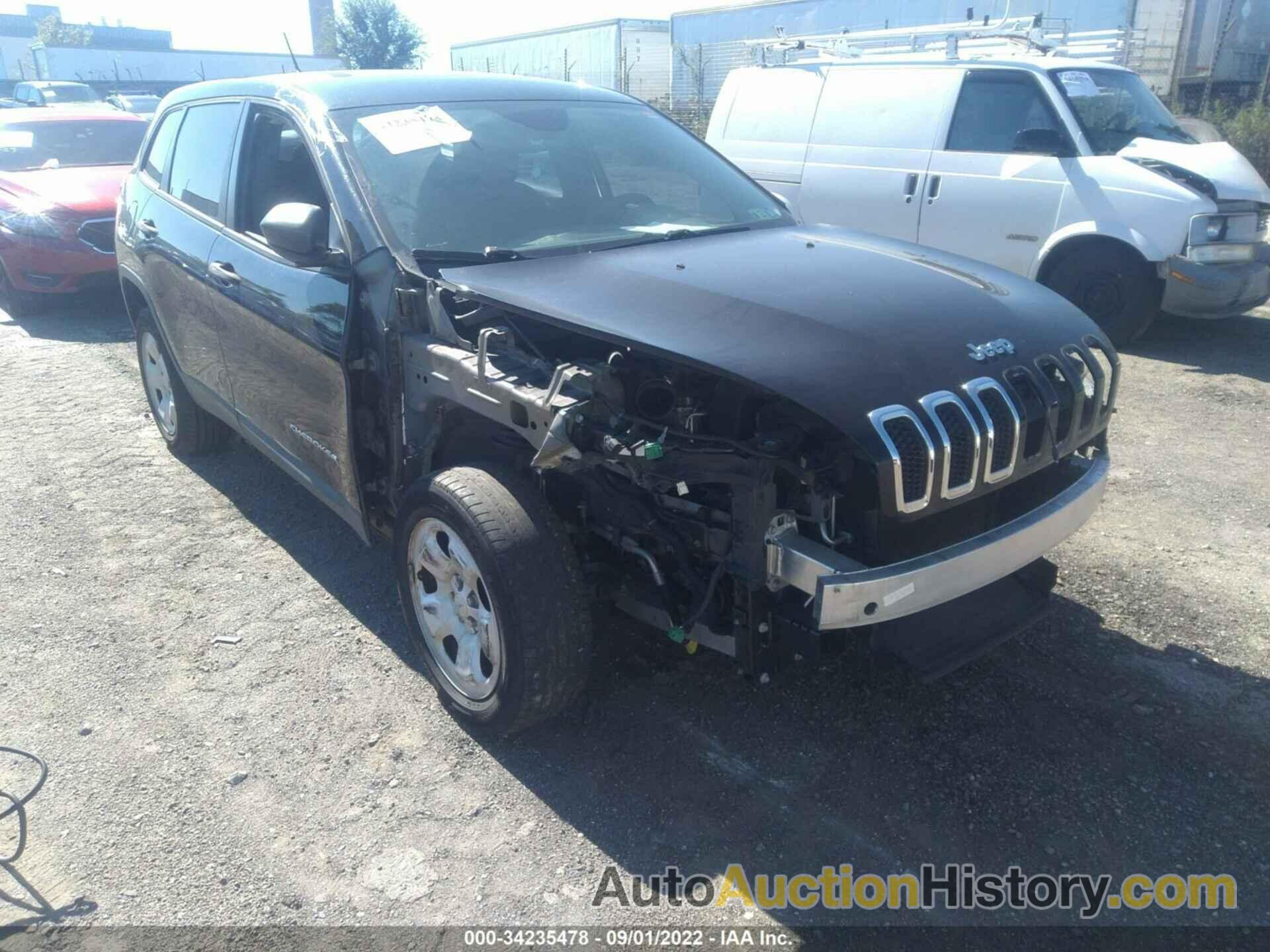 JEEP CHEROKEE SPORT, 1C4PJLABXFW657391