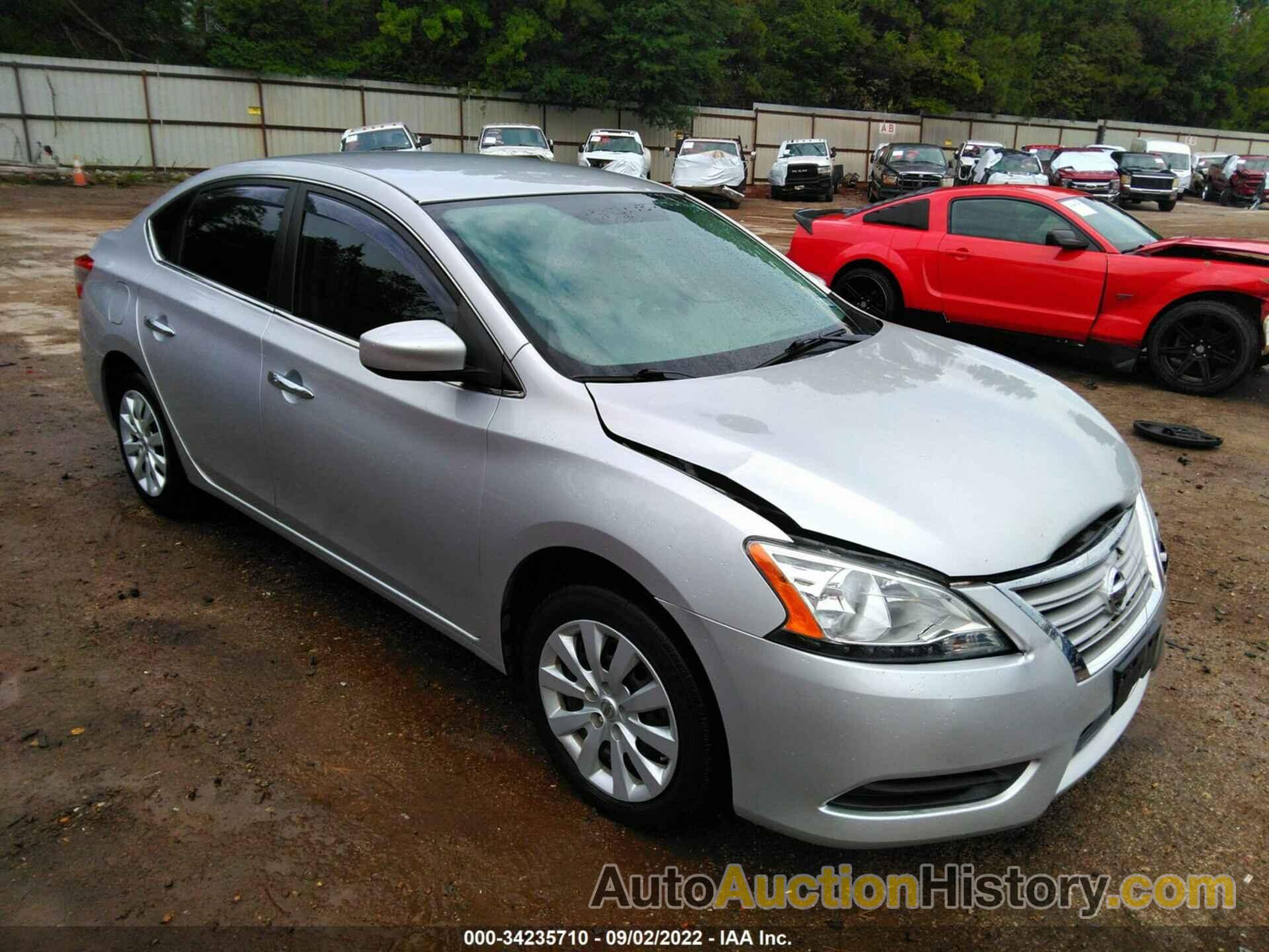 NISSAN SENTRA S/FE+ S/SV/FE+ SV/SR/SL, 3N1AB7AP3EY322747