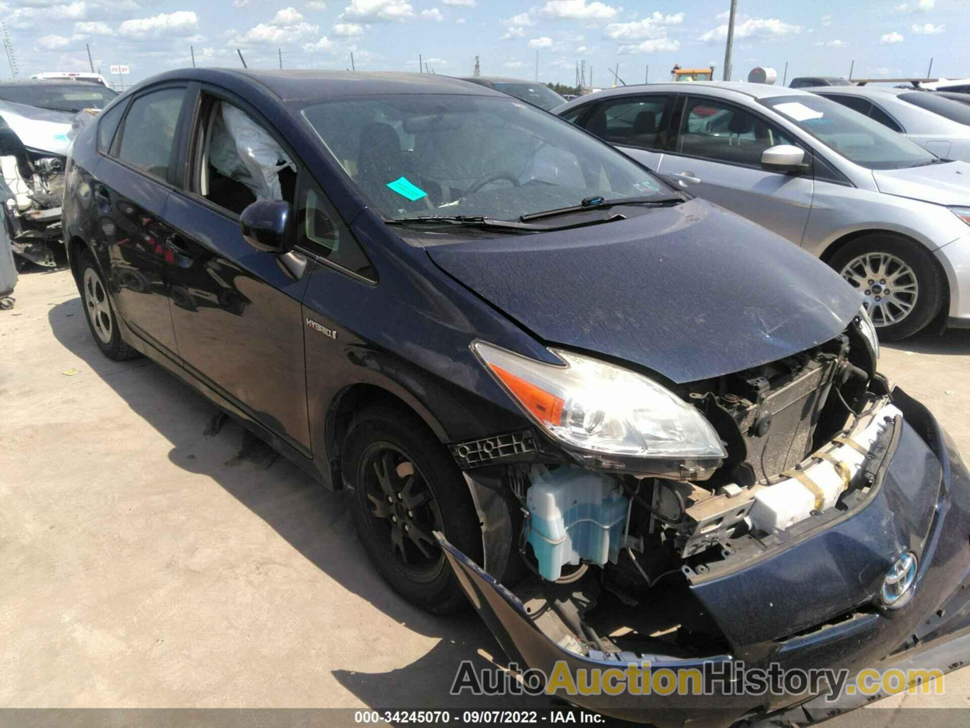 TOYOTA PRIUS, JTDKN3DU2D1678970