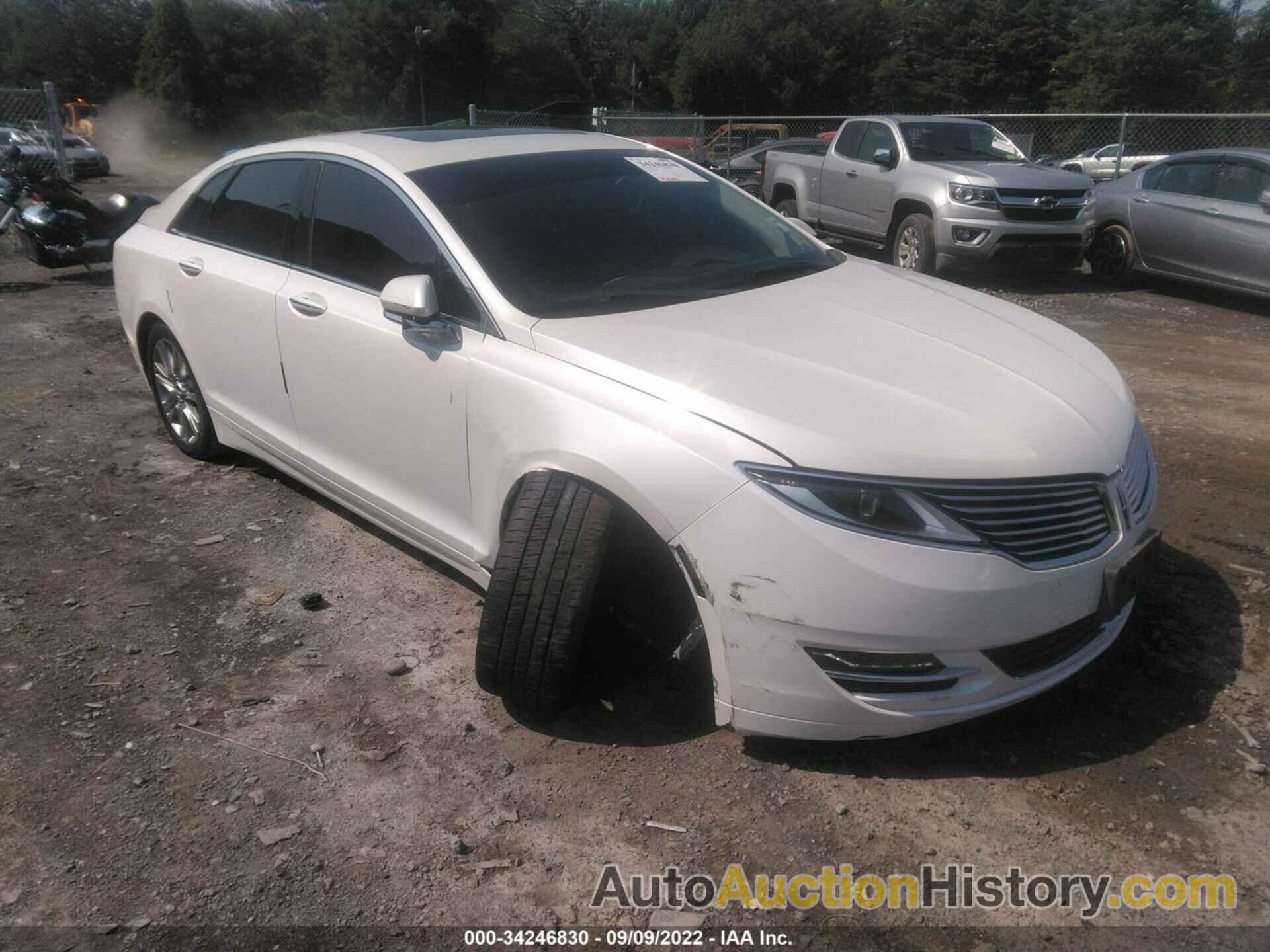 LINCOLN MKZ, 3LN6L2GK2ER829823