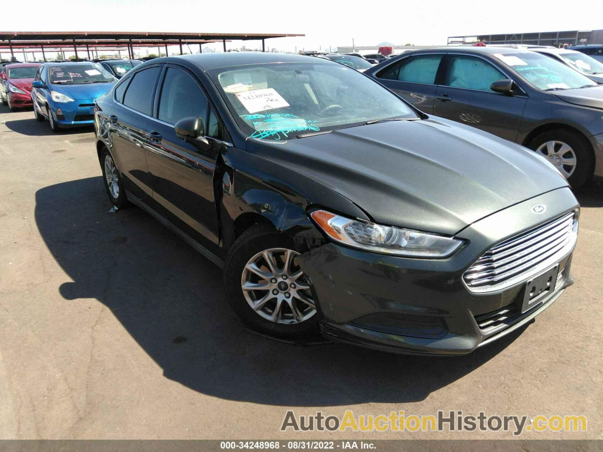 FORD FUSION S, 3FA6P0G79FR226352