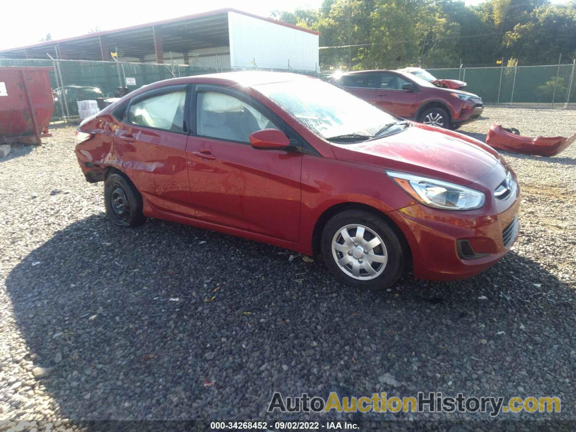 HYUNDAI ACCENT SE, KMHCT4AE3HU365004