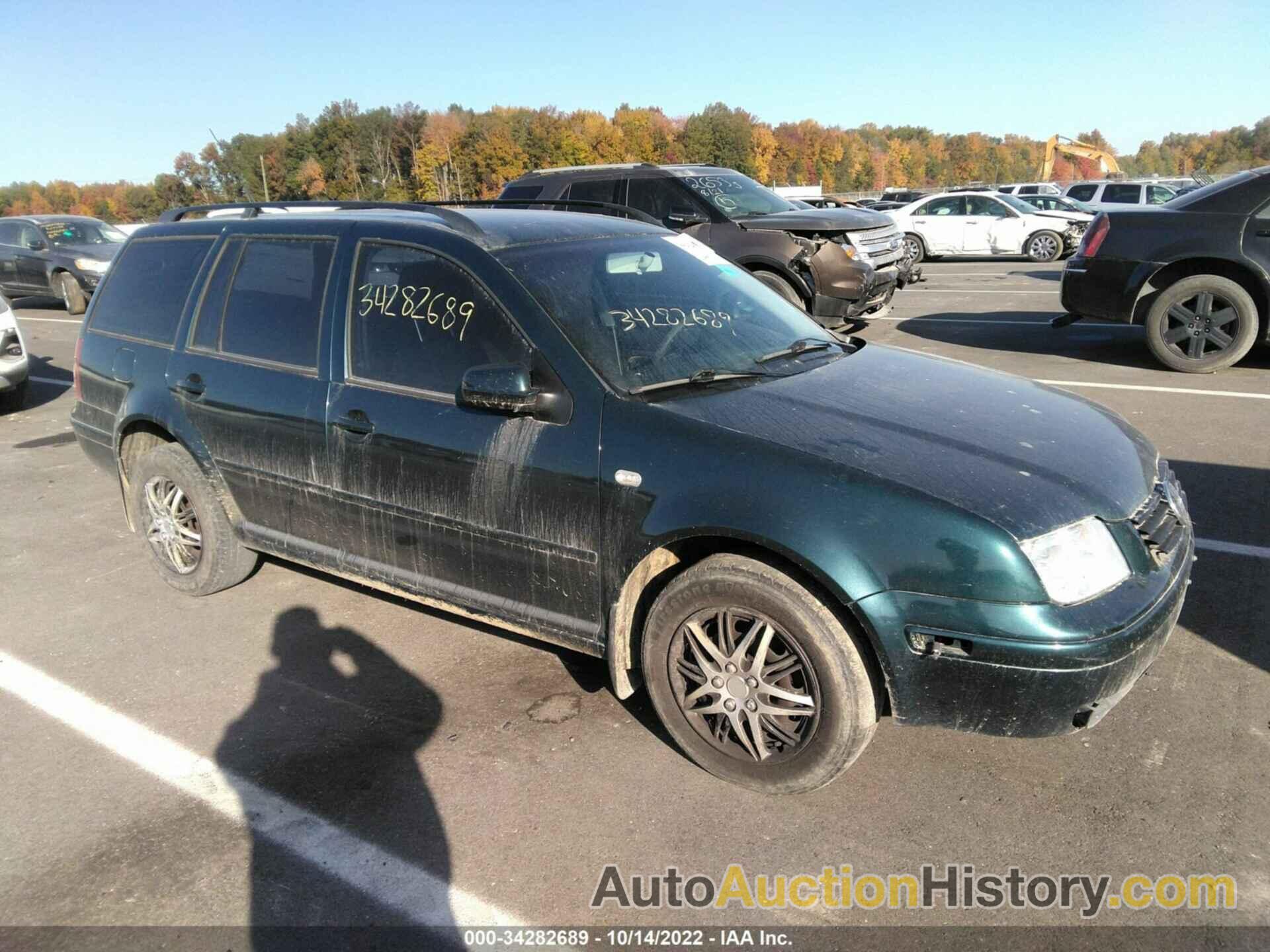 VOLKSWAGEN JETTA WAGON GL, WVWRK61J63W524802