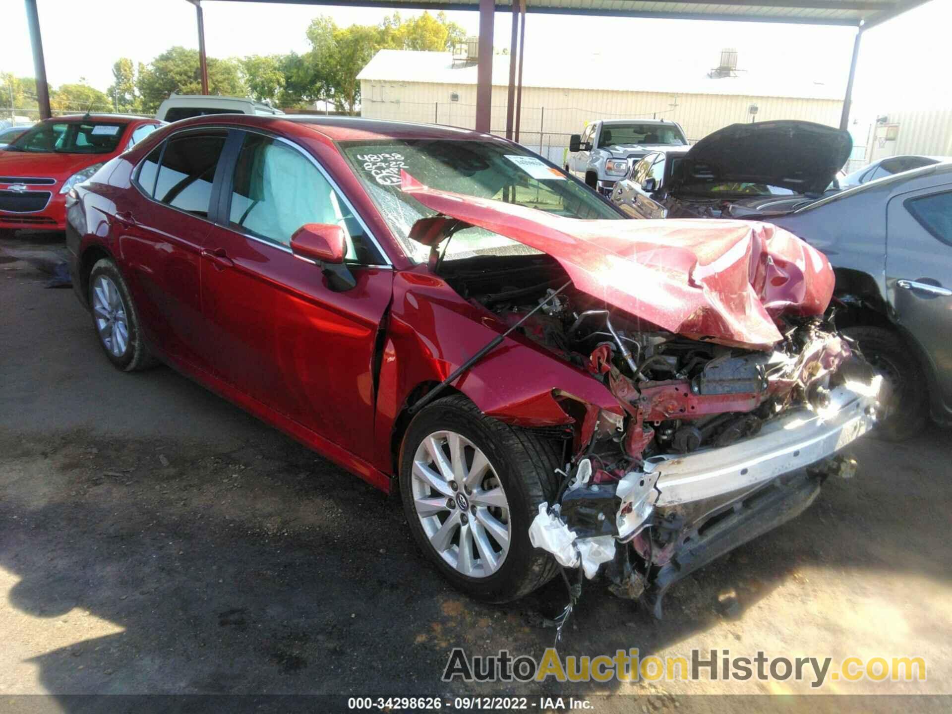 TOYOTA CAMRY LE/SE/XLE/L, 4T1B11HKXKU833216