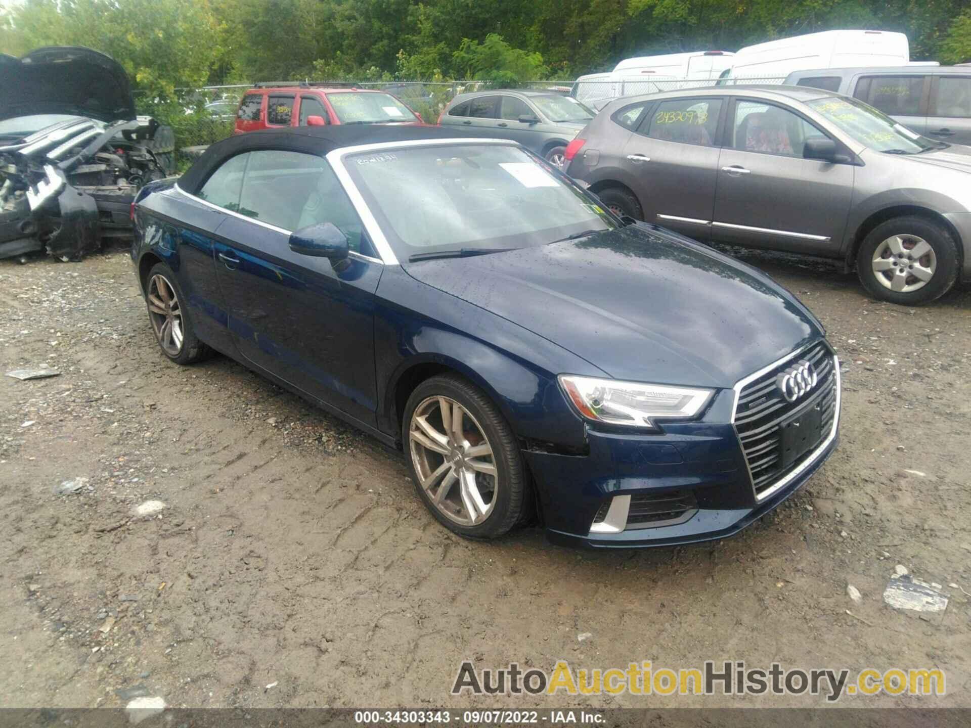 AUDI A3 CABRIOLET PREMIUM/TECH PREMIUM, WAU78LFF2J1003754