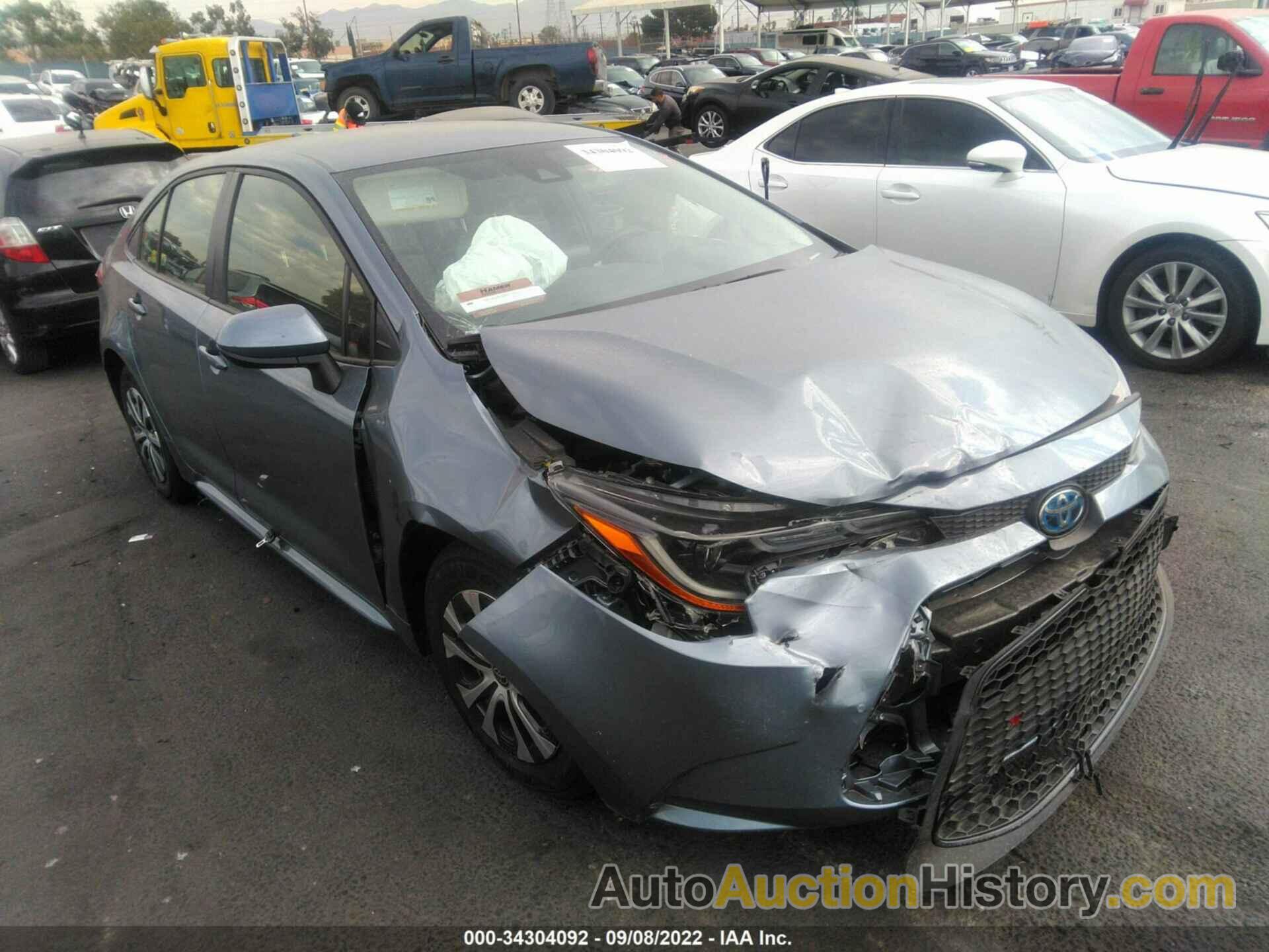 TOYOTA COROLLA HYBRID LE, JTDEAMDE6N3001465