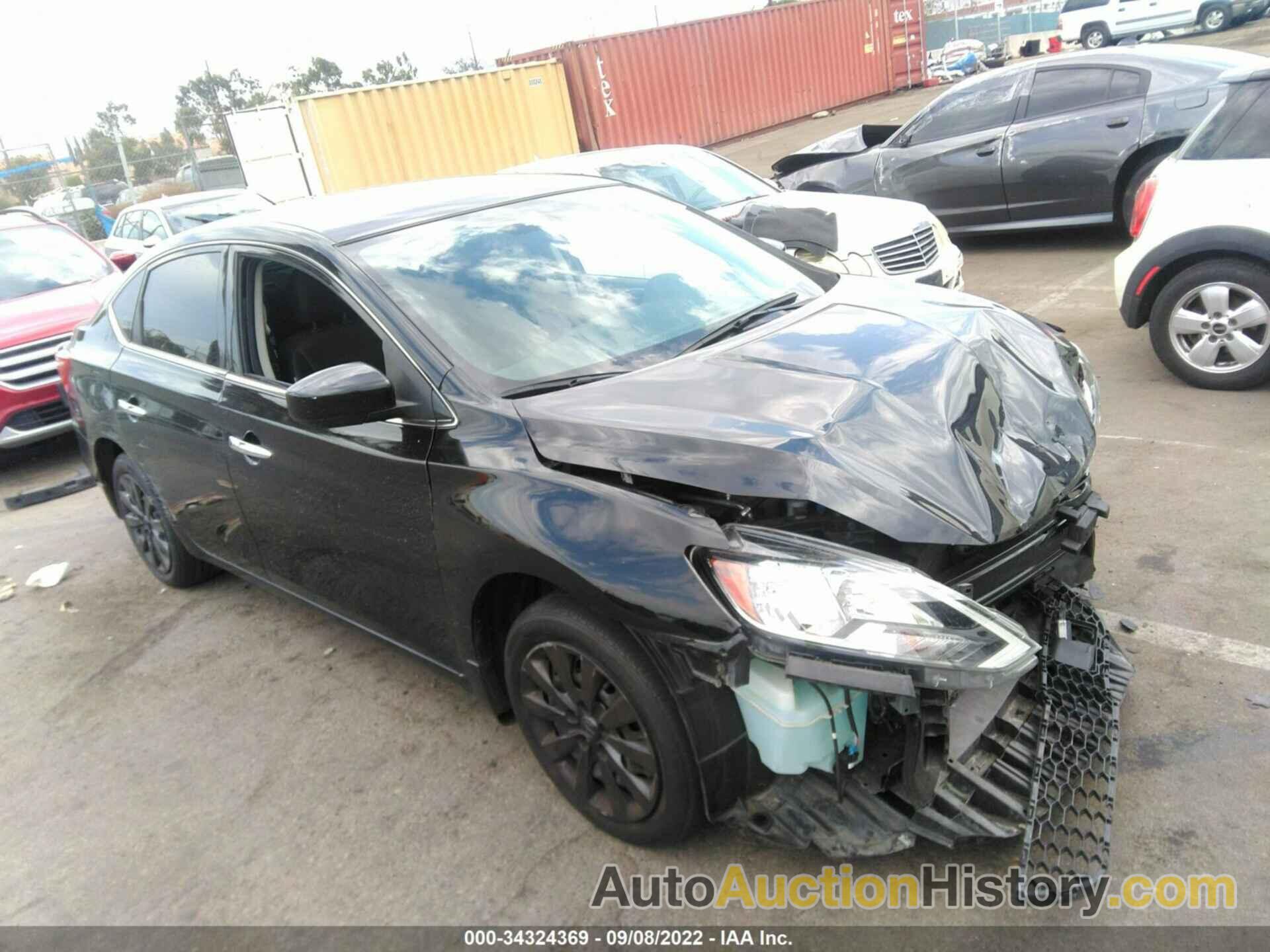 NISSAN SENTRA S, 3N1AB7AP3KY365478