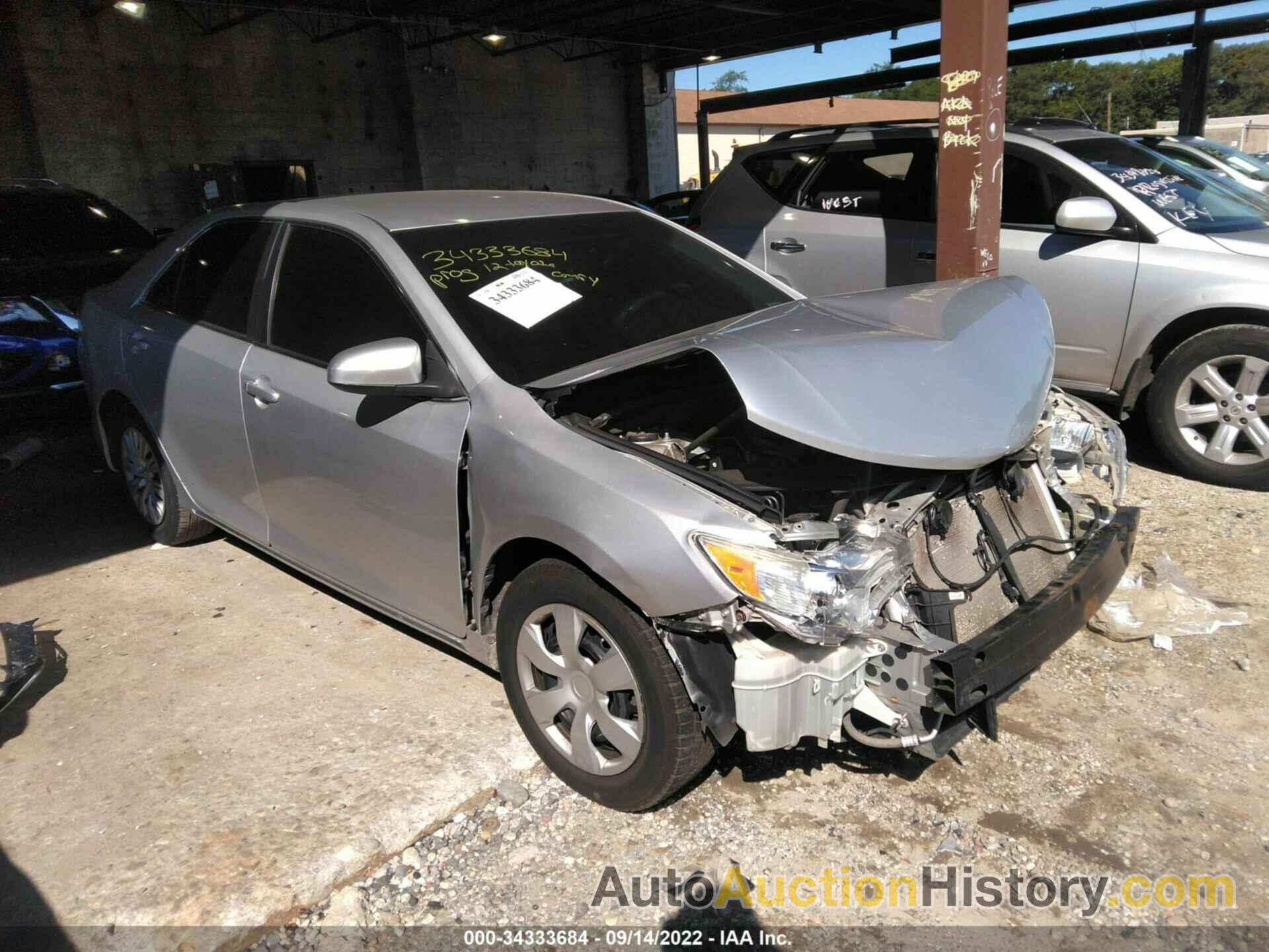 TOYOTA CAMRY L/LE/SE/XLE, 4T1BF1FK7CU075874
