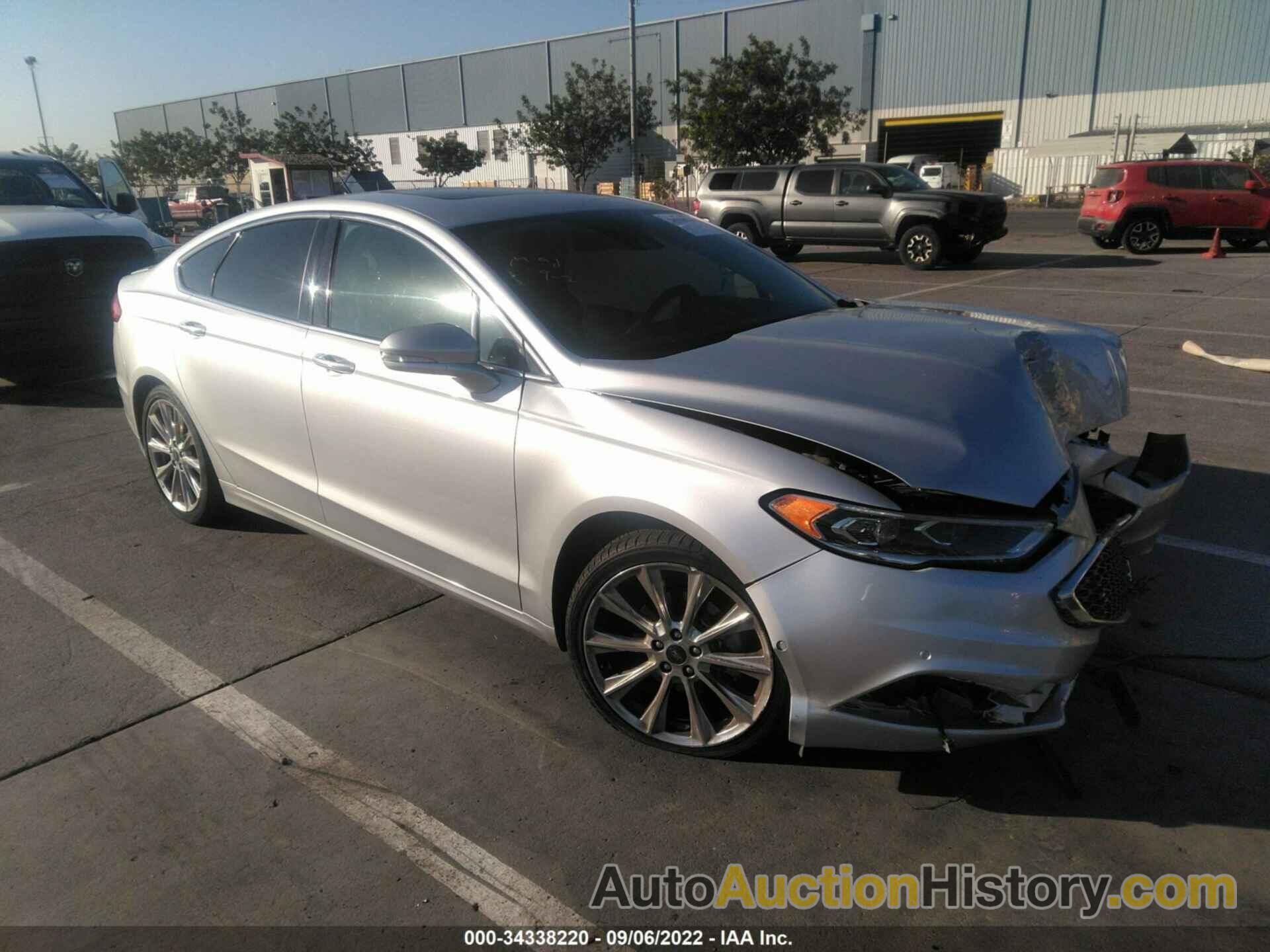 FORD FUSION PLATINUM, 3FA6P0K90HR124904