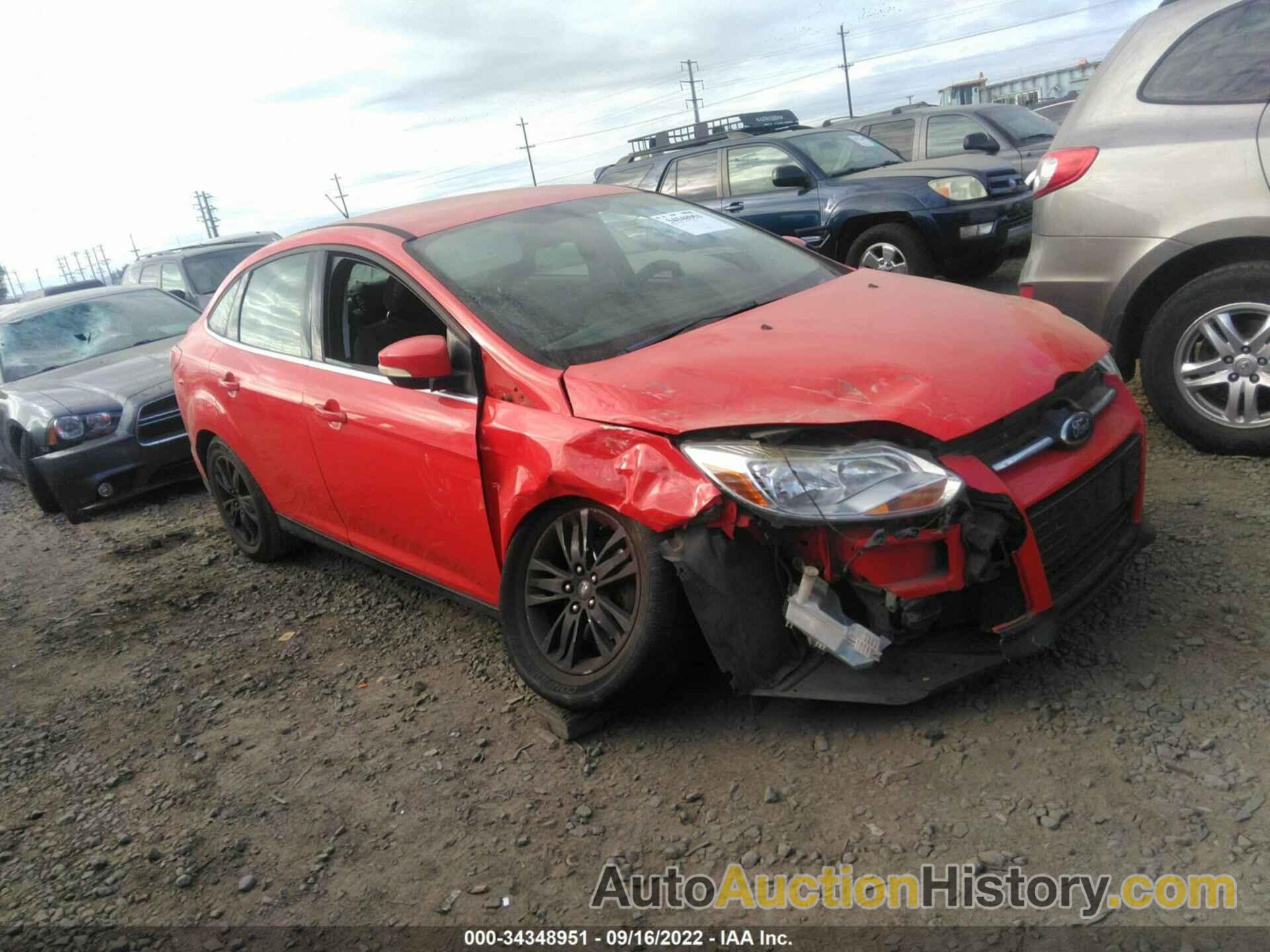 FORD FOCUS SEL, 1FAHP3H2XCL387820