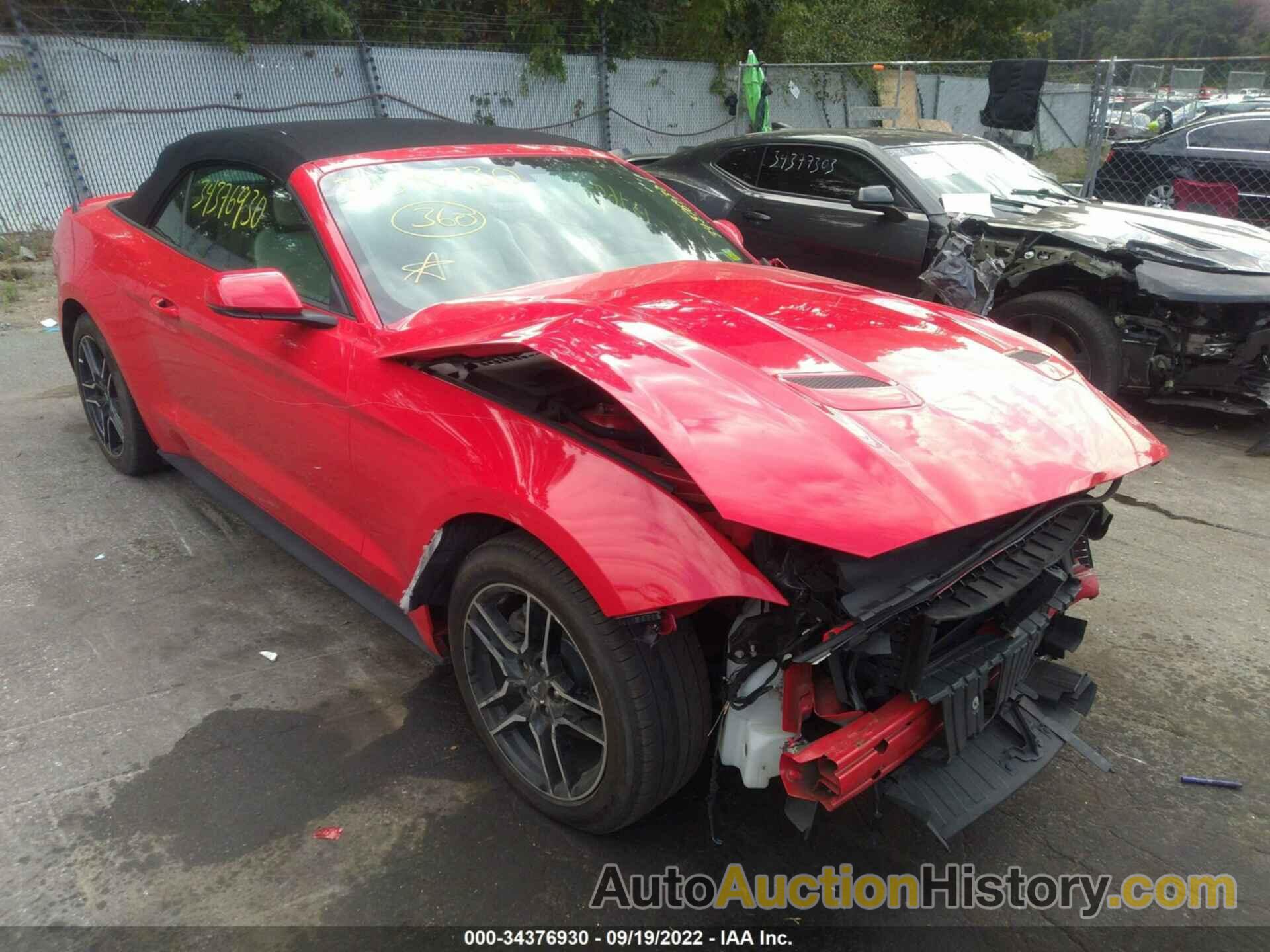 FORD MUSTANG ECOBOOST, 1FATP8UH7J5142928