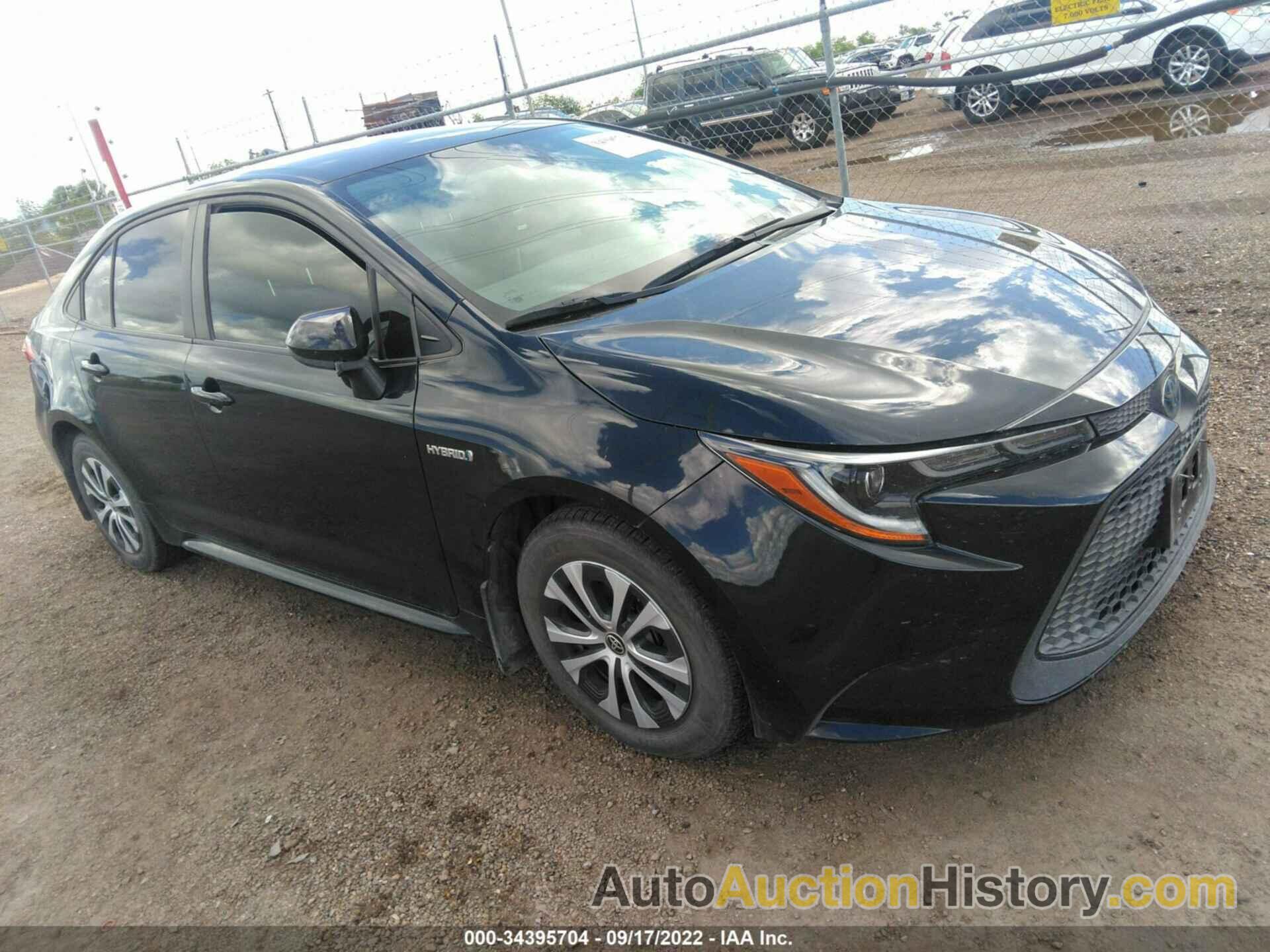 TOYOTA COROLLA HYBRID LE, JTDEAMDE0MJ004923