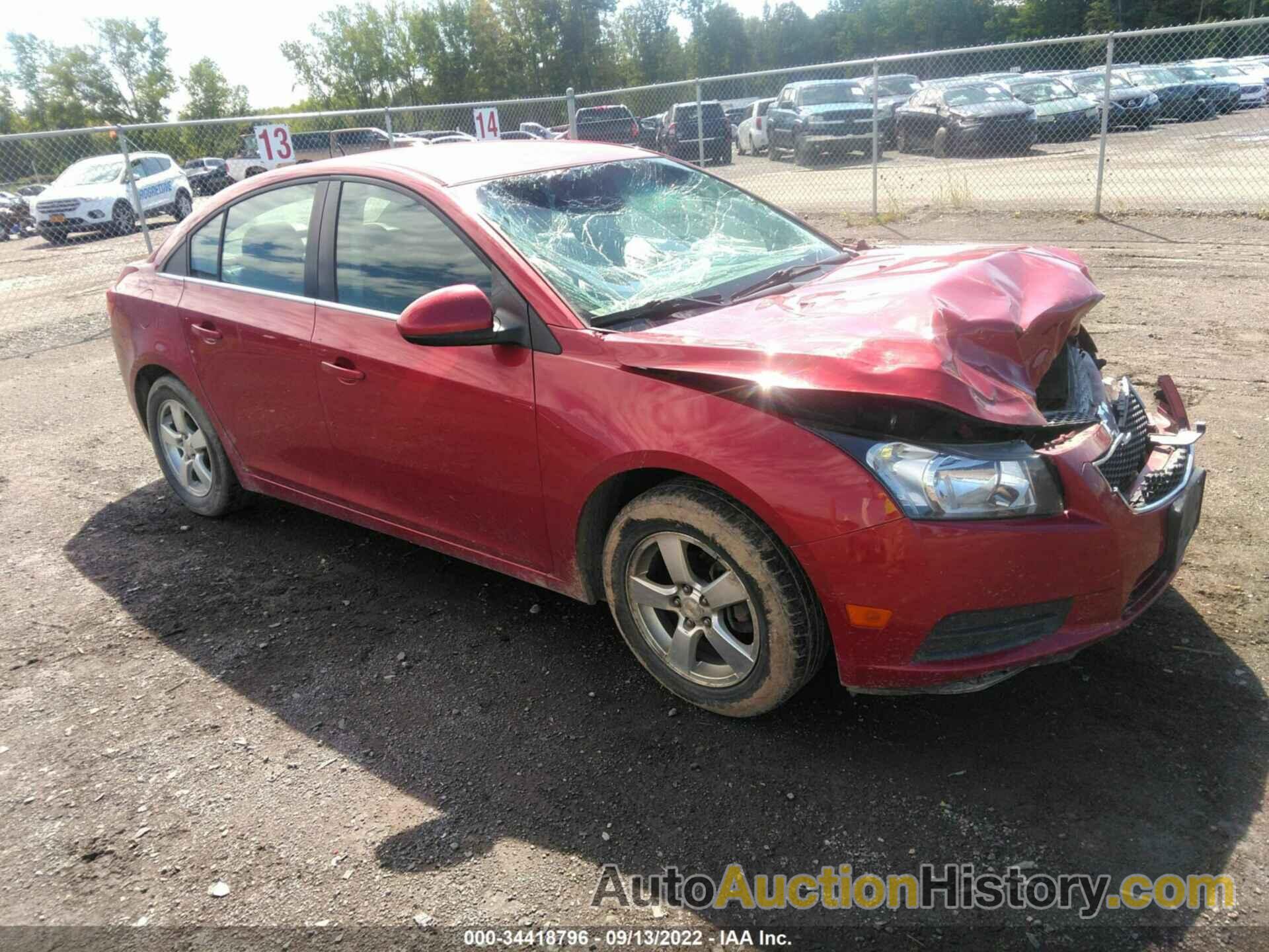 CHEVROLET CRUZE LT W/1FL, 1G1PE5SC9C7106469