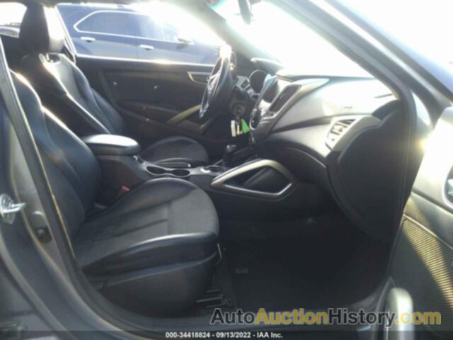 HYUNDAI VELOSTER BASE W/BLACK, KMHTC6AD8DU136962