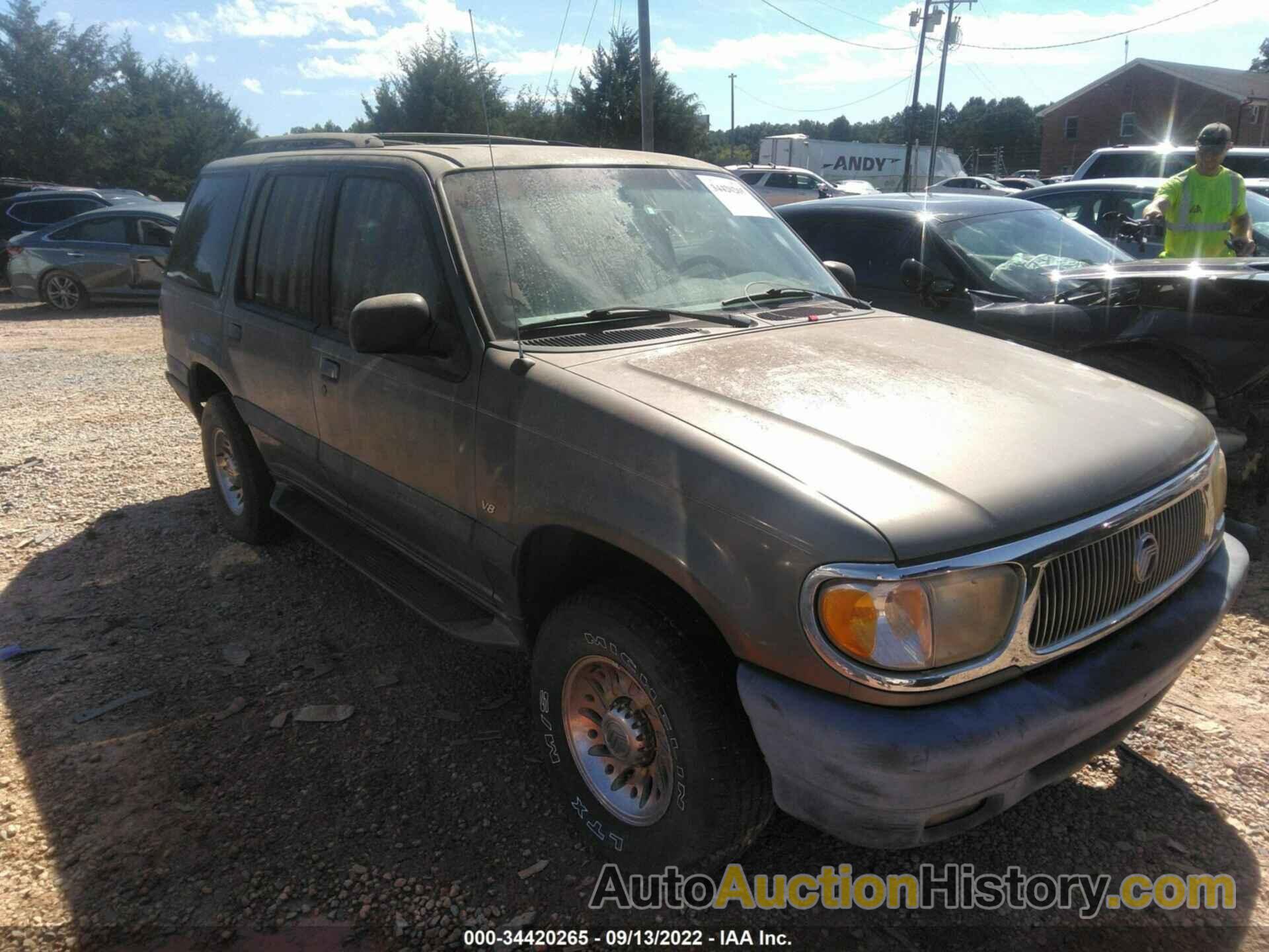 MERCURY MOUNTAINEER, 4M2ZU86P7YUJ49924