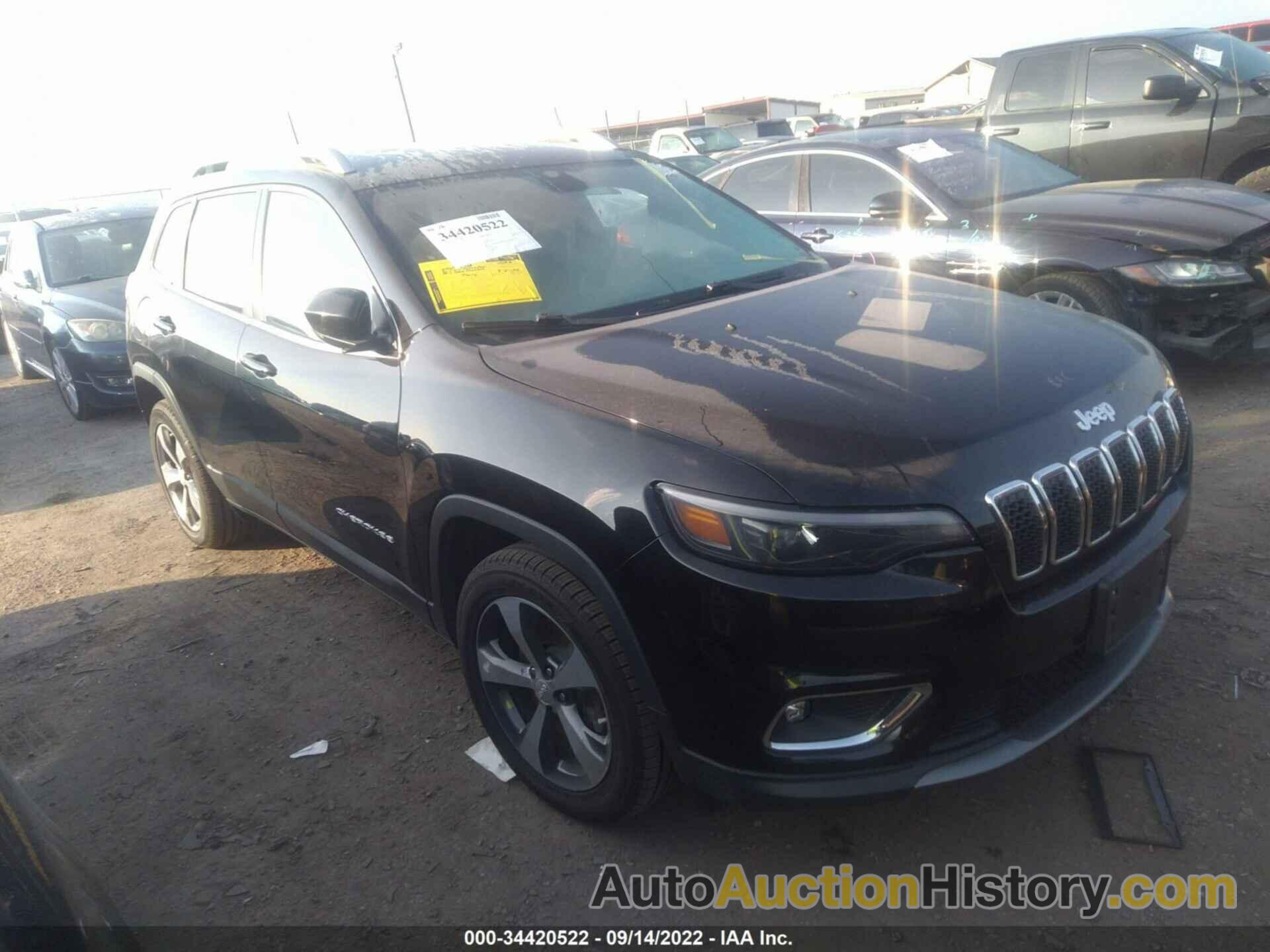 JEEP CHEROKEE LIMITED, 1C4PJLDB6KD209666