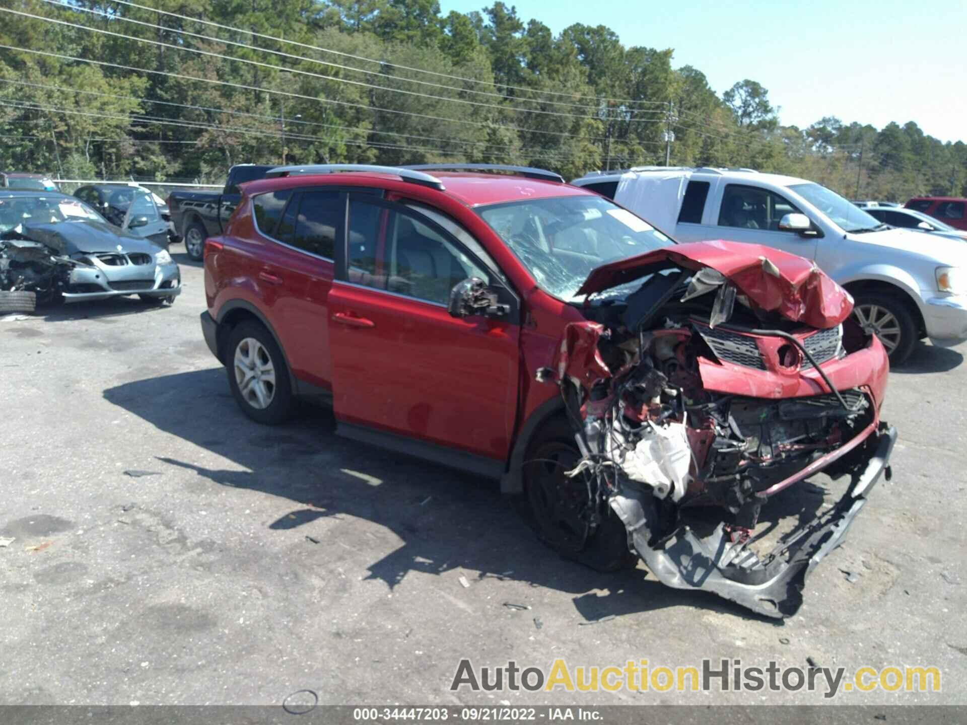 TOYOTA RAV4 LE, 2T3BFREV3DW099687