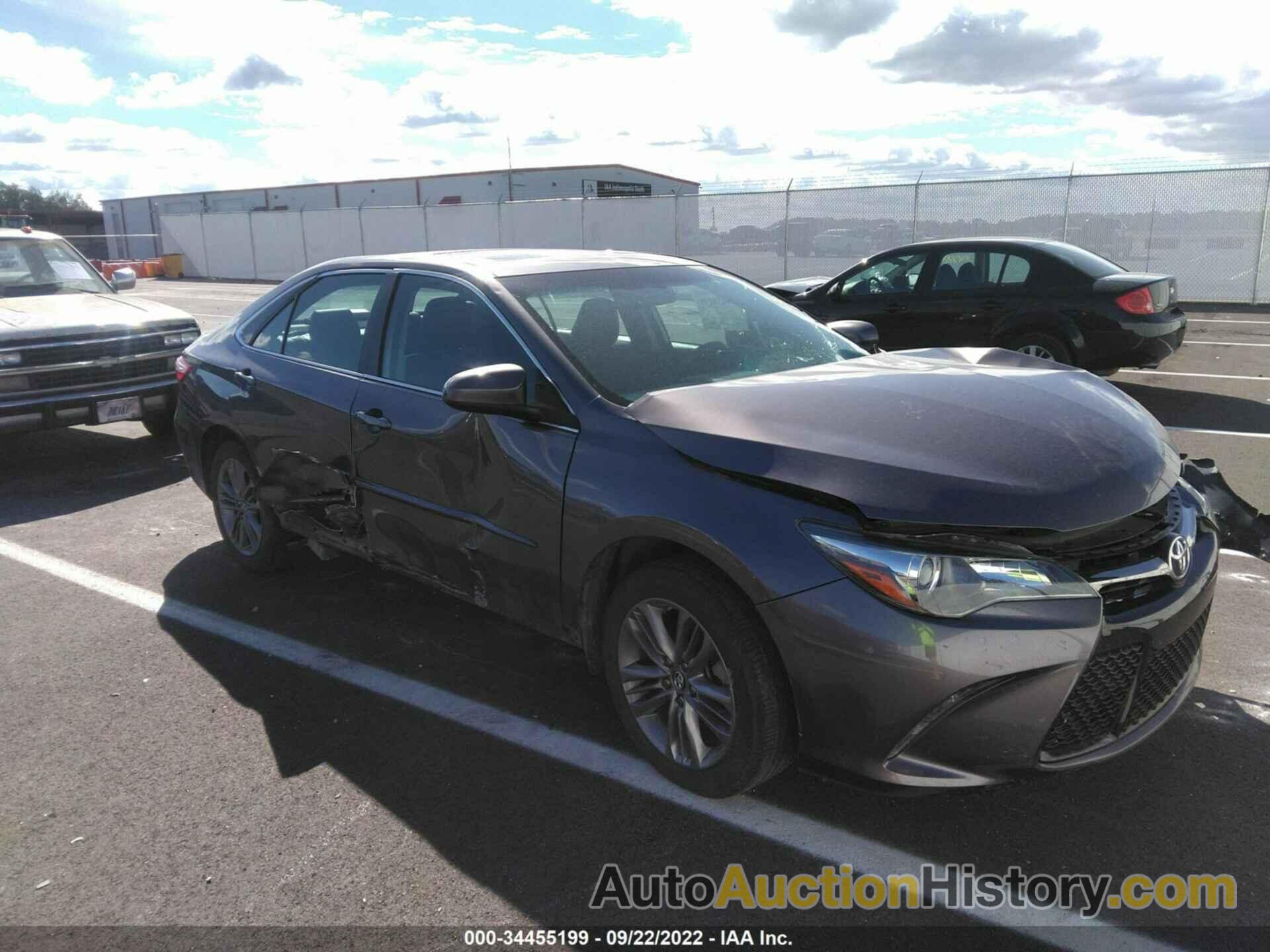 TOYOTA CAMRY XLE/SE/LE/XSE, 4T1BF1FKXHU308640