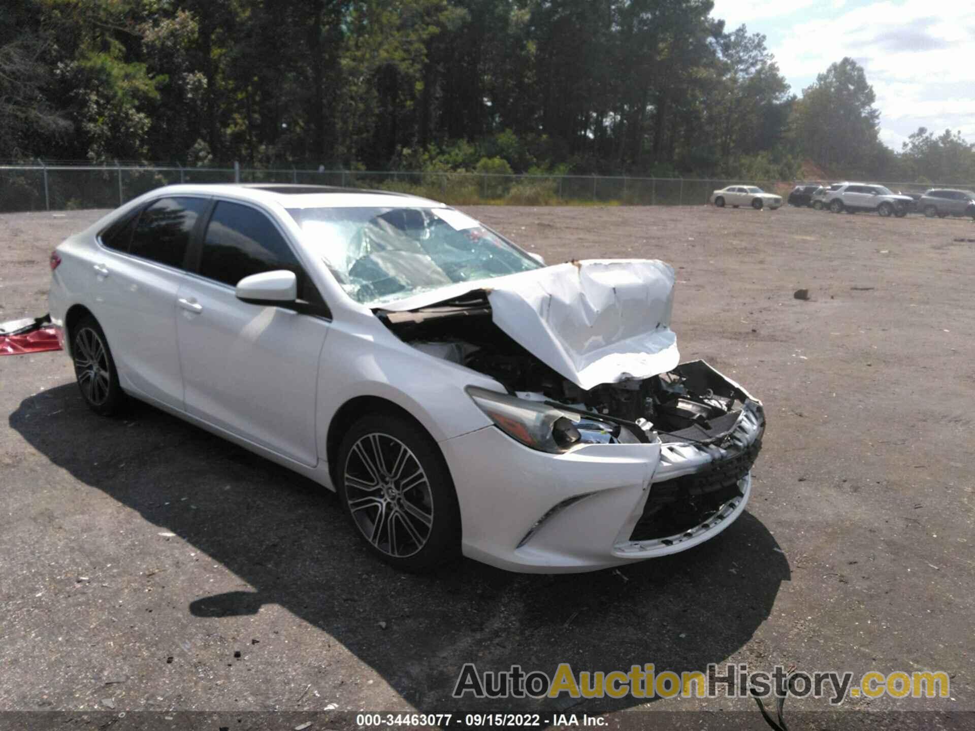 TOYOTA CAMRY XLE/SE/LE/XSE, 4T1BF1FK2GU166282