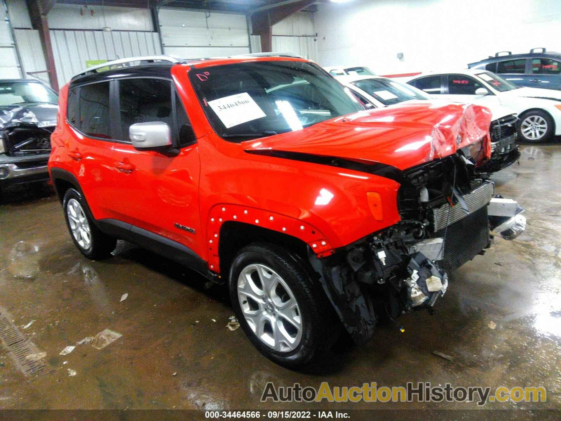 JEEP RENEGADE LIMITED, ZACCJBDT2GPC52167