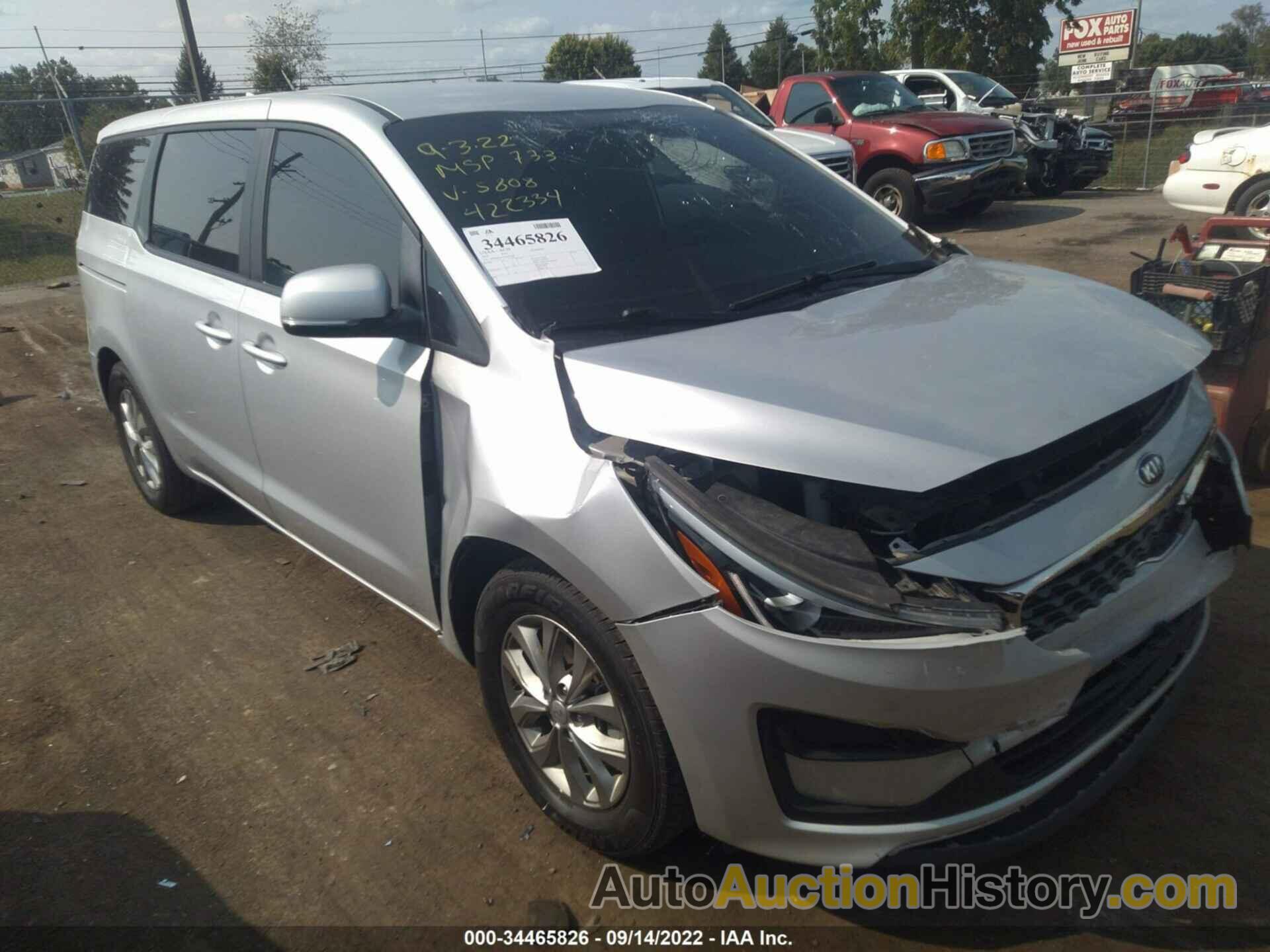 KIA SEDONA L, KNDMA5C13L6645808