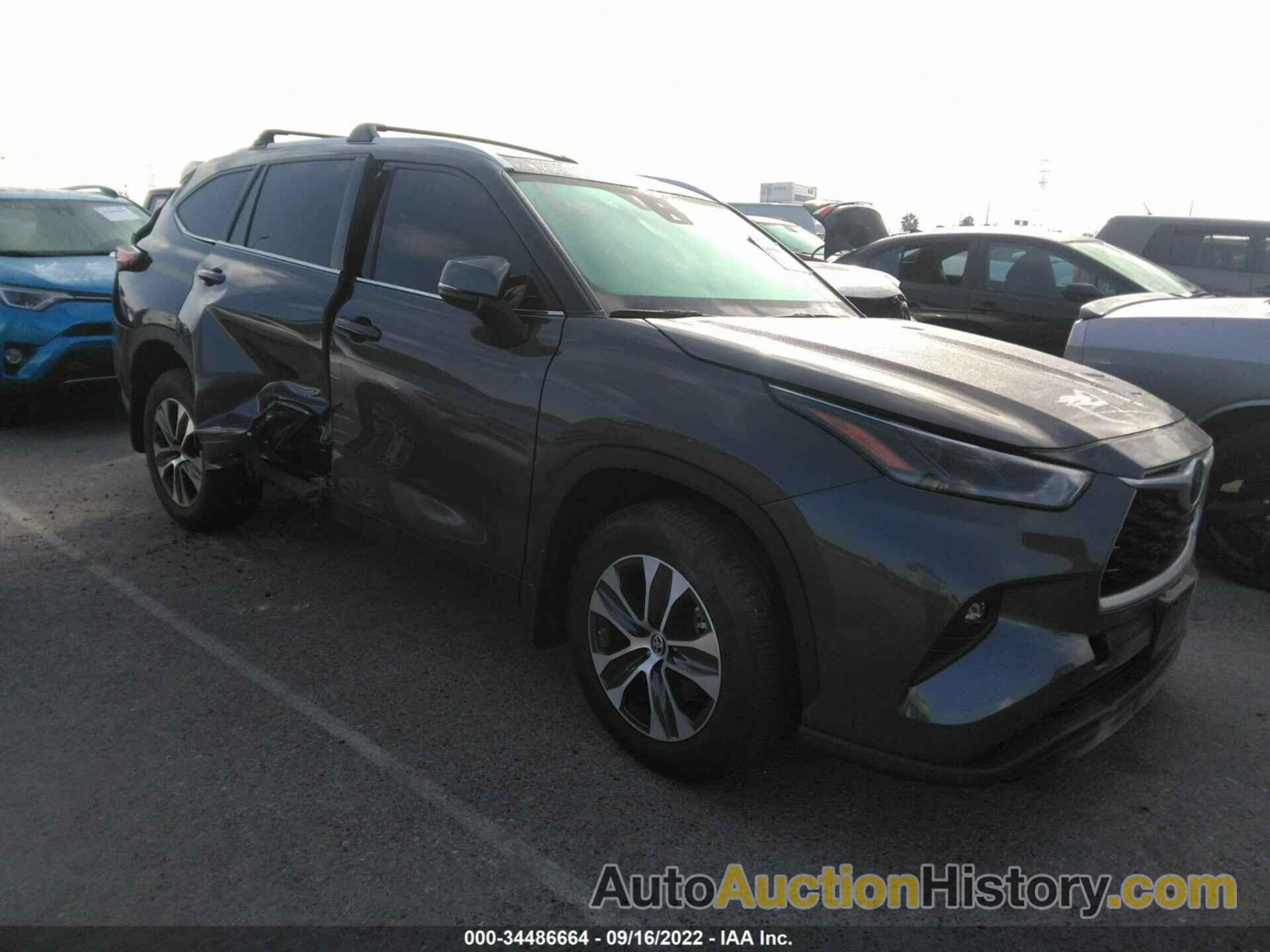 TOYOTA HIGHLANDER XLE, 5TDHZRAH0MS520431