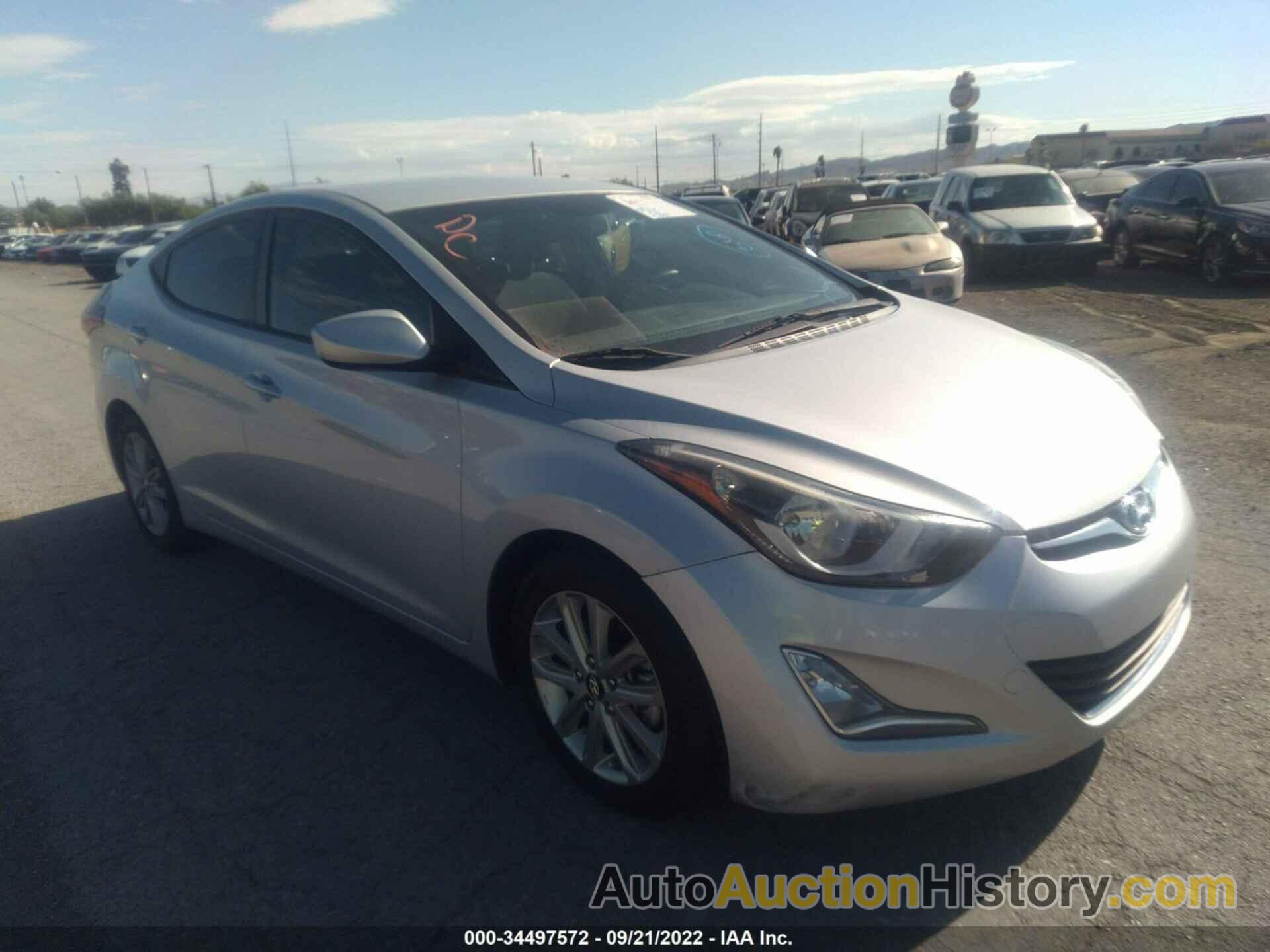 HYUNDAI ELANTRA SE, KMHDH4AE4FU436634