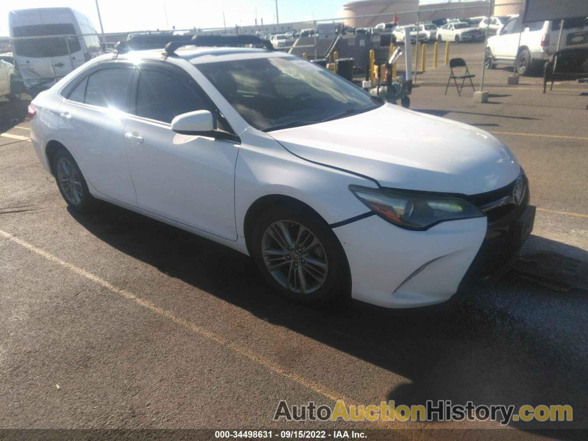 TOYOTA CAMRY XLE/SE/LE/XSE, 4T1BF1FK7GU168139