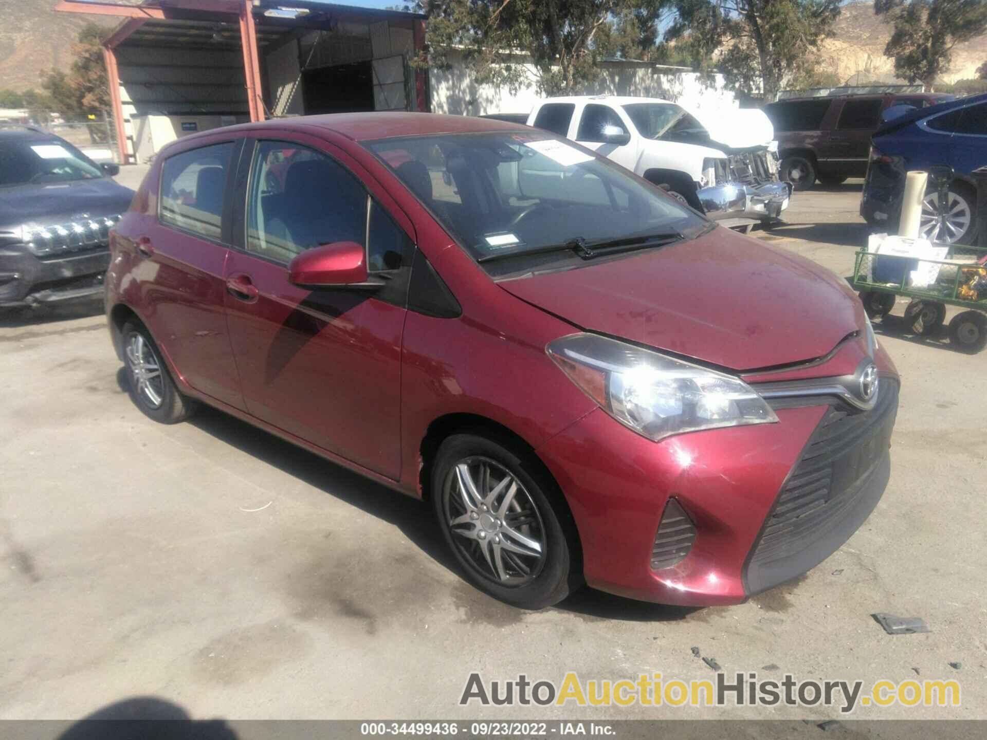 TOYOTA YARIS L/SE/LE, VNKKTUD33HA081780