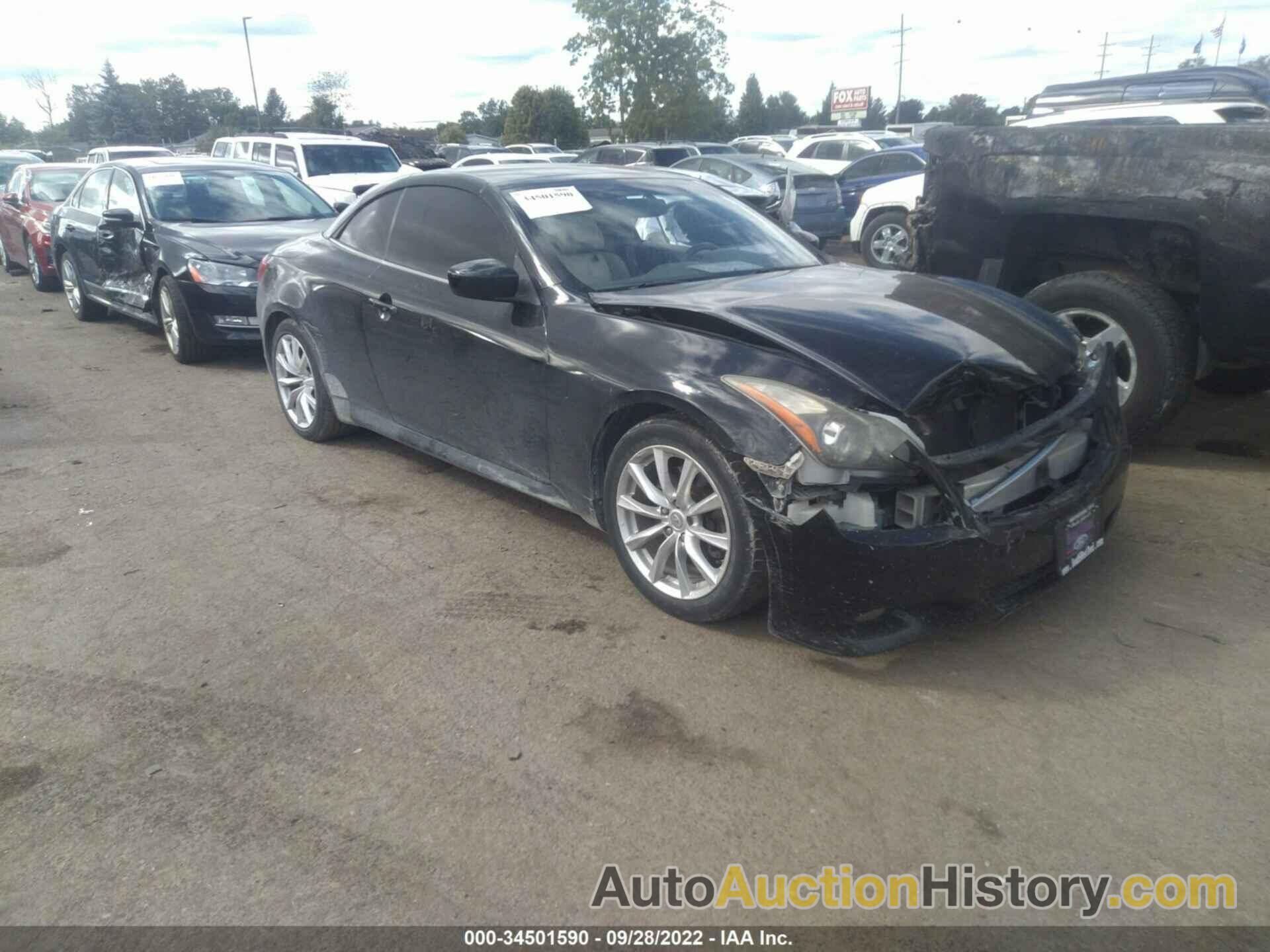 INFINITI G37 CONVERTIBLE BASE, JN1CV6FE2BM951917