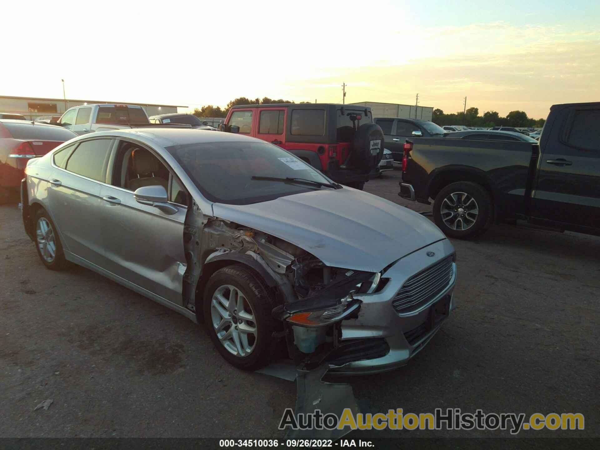 FORD FUSION SE, 3FA6P0H70GR226353