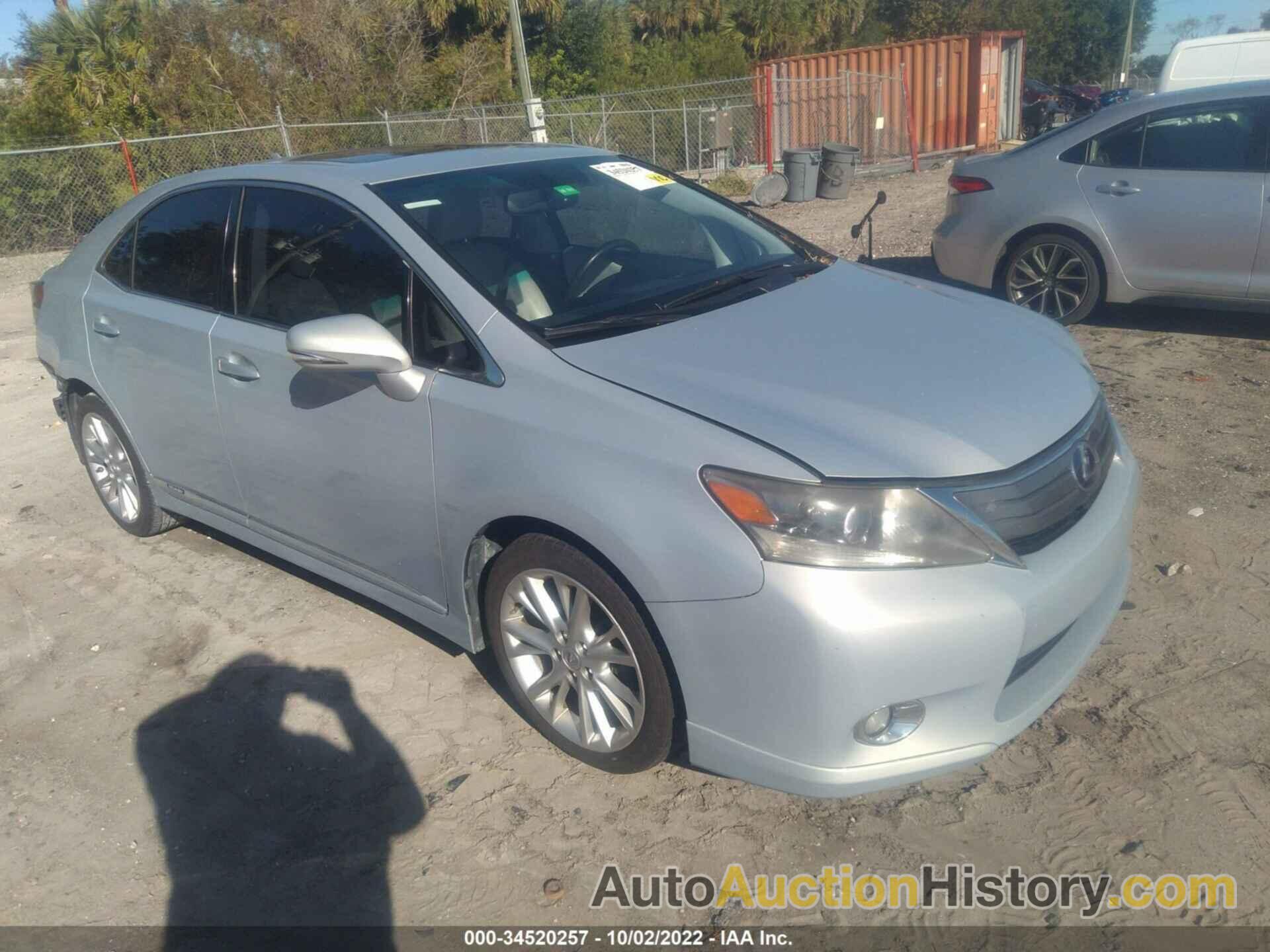 LEXUS HS 250H, JTHBB1BA2A2000830