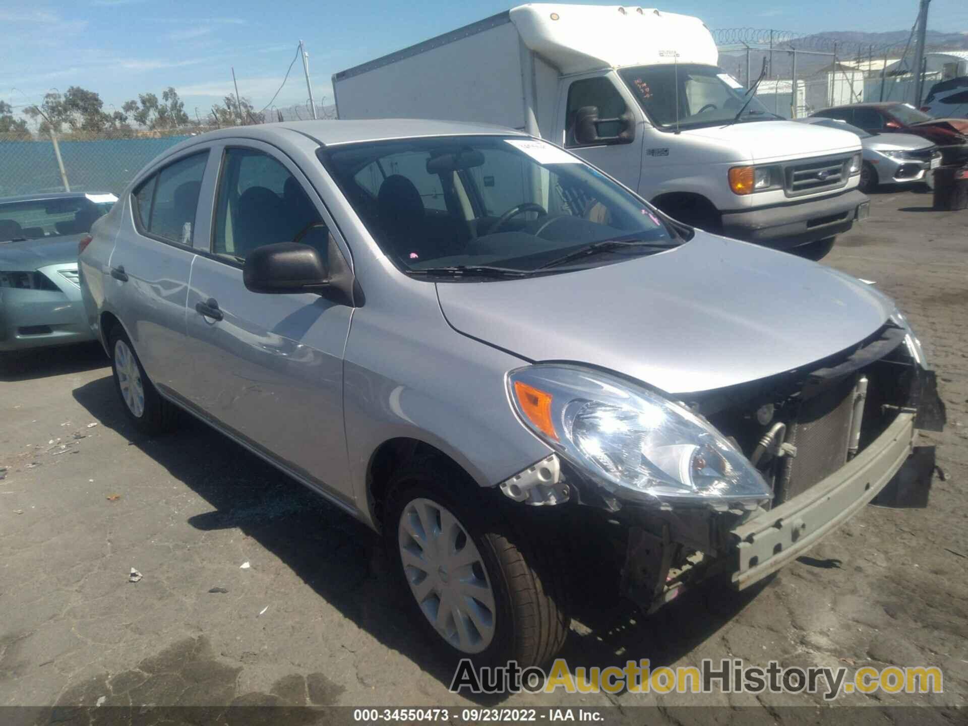 NISSAN VERSA S, 3N1CN7AP1EL862515