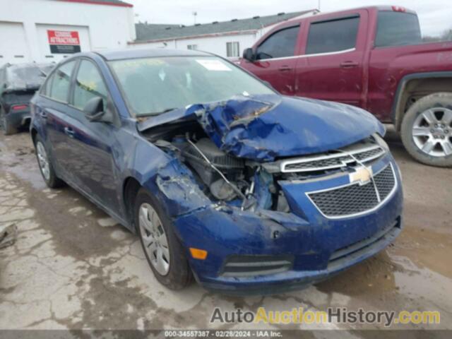 CHEVROLET CRUZE LS MANUAL, 1G1PB5SH1D7278002