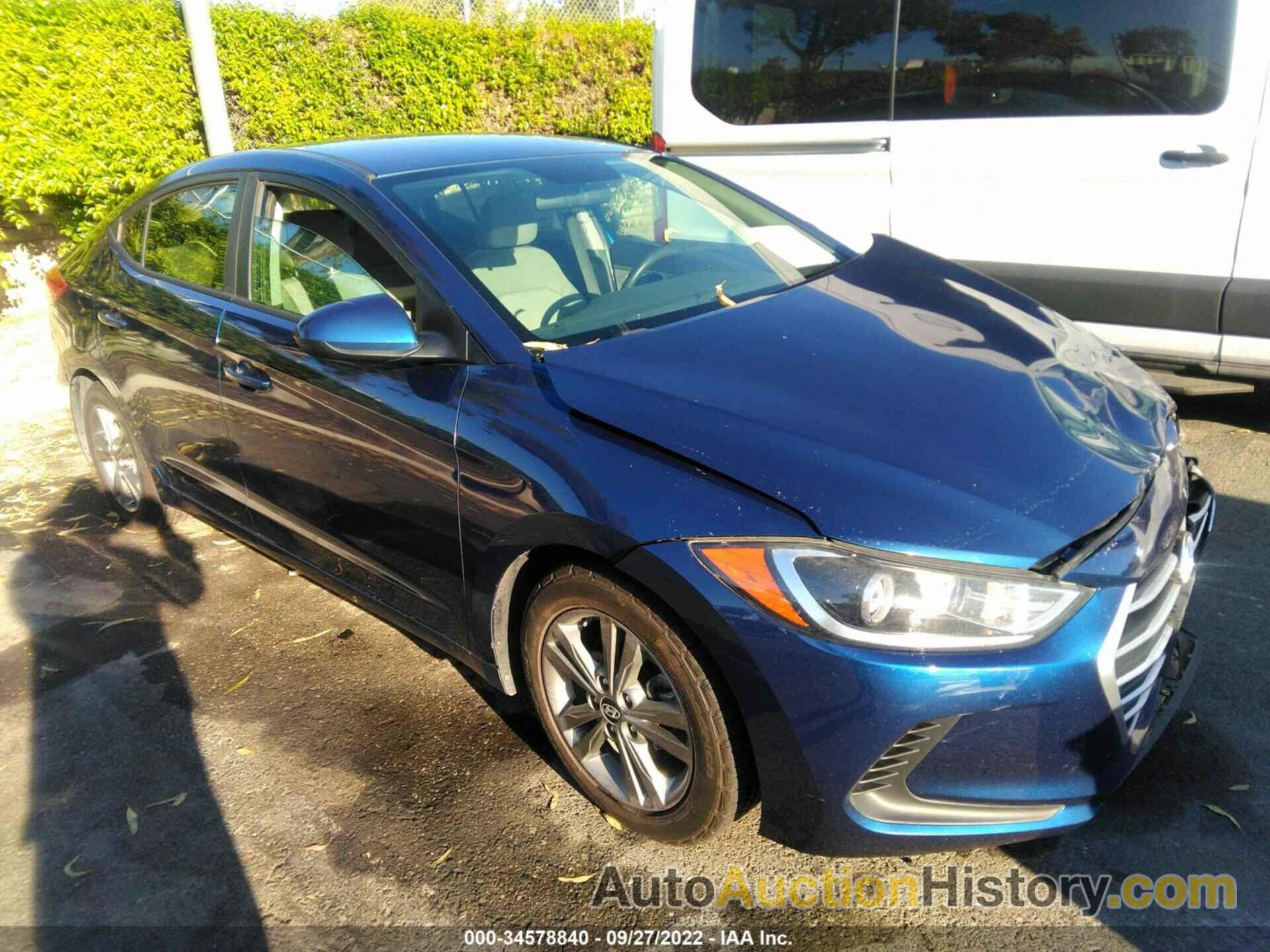 HYUNDAI ELANTRA SE, 5NPD84LF6HH095437